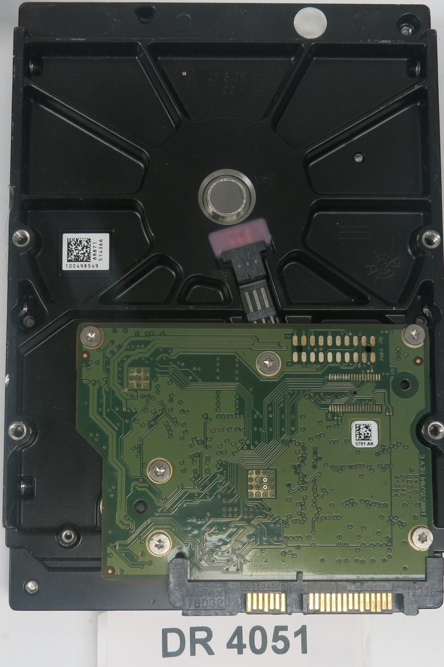 ST250DM000, P/N: 1BD141-500, FW: KC45, Serial: 9VYJ4Y2H, 250GB 3.5, PCB: 100535704 REV C