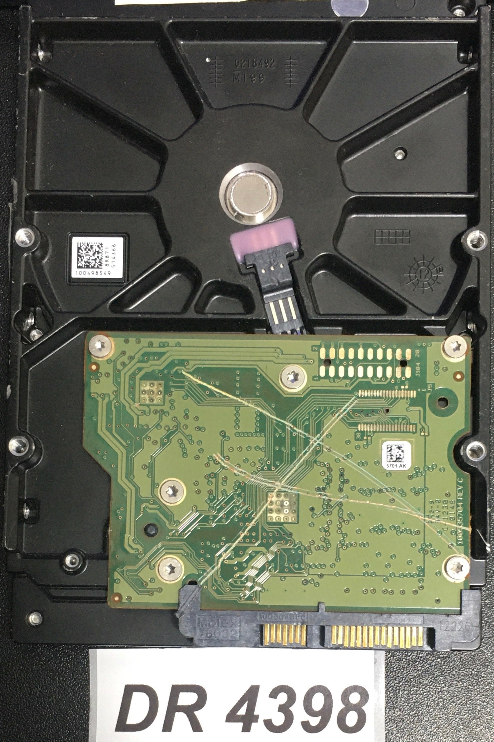 ST25DM000 P/N:  1BD141-500  FW:KC45 Serial Number:9VYJ4Y2H   250GB 3.5  PCB: 100535704 REV A