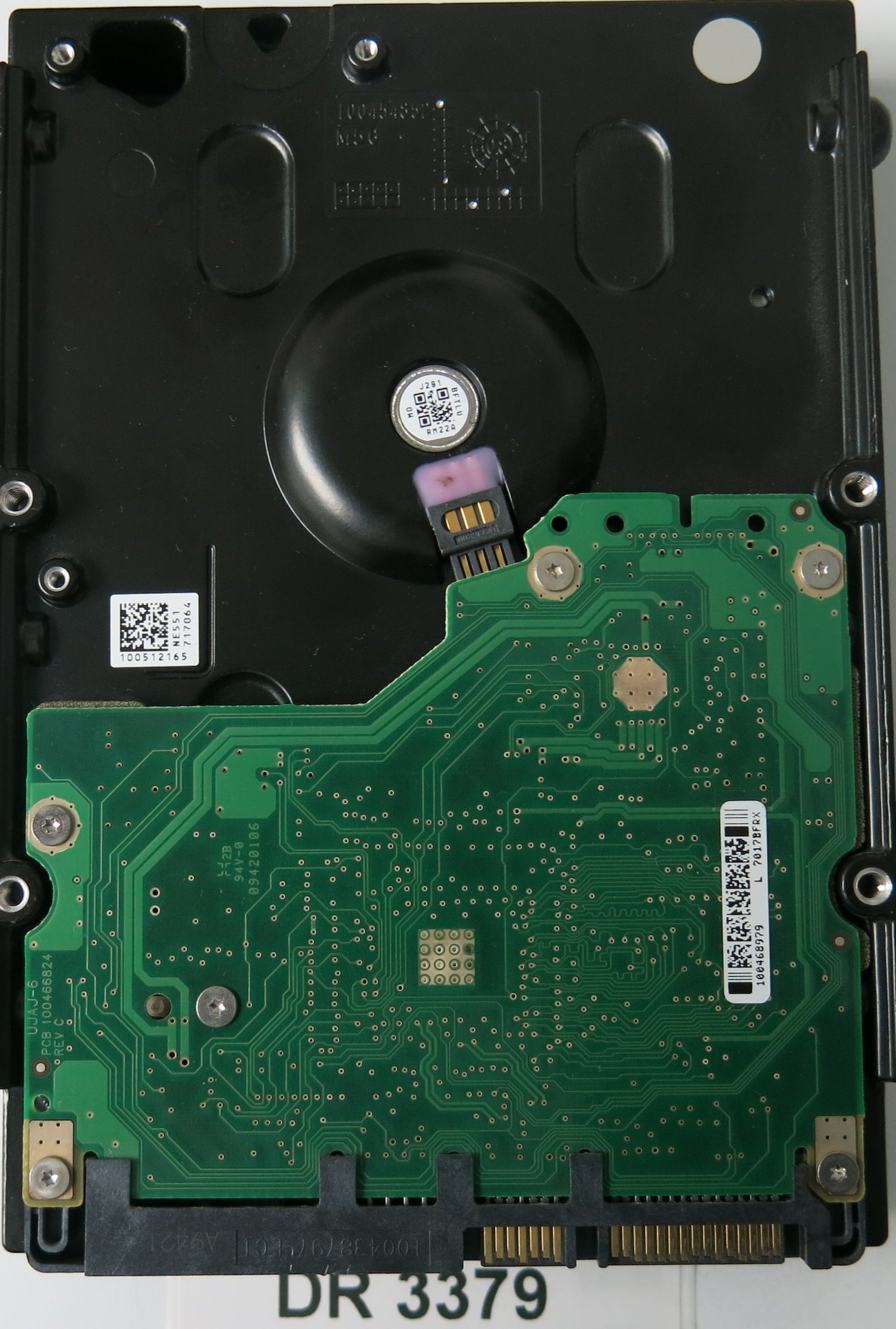 ST31000340NS, P/N: 9CA158-053, FW: MA08, Serial: 9QJ60BLN, 1000GB 3.5, PCB: 100466824REV