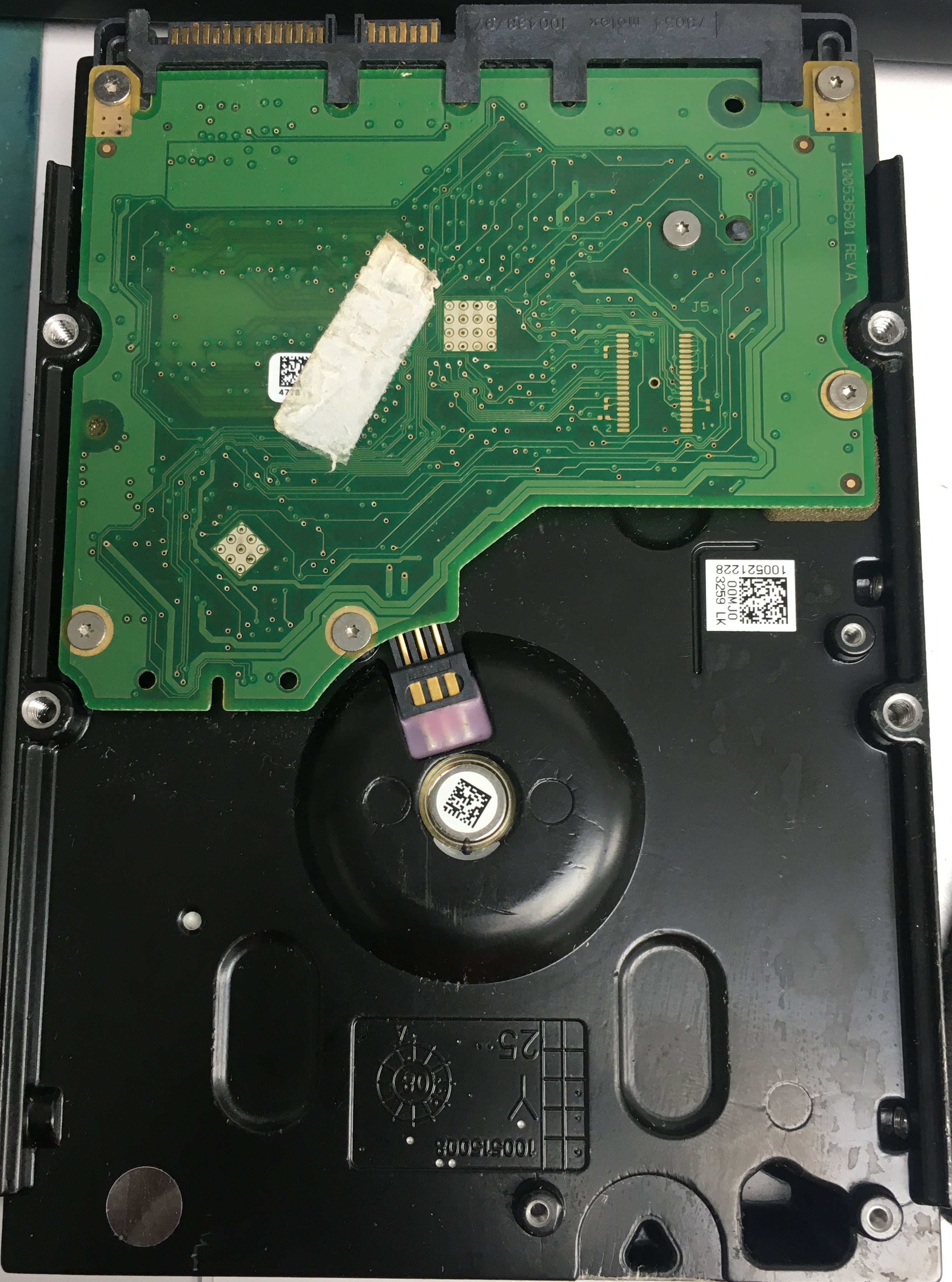 ST31000528AS P/N: 9SL154-568 FW: CC35 Serial: 5VP018QY 1000GB 3.5  PCB: 100536501 REV A