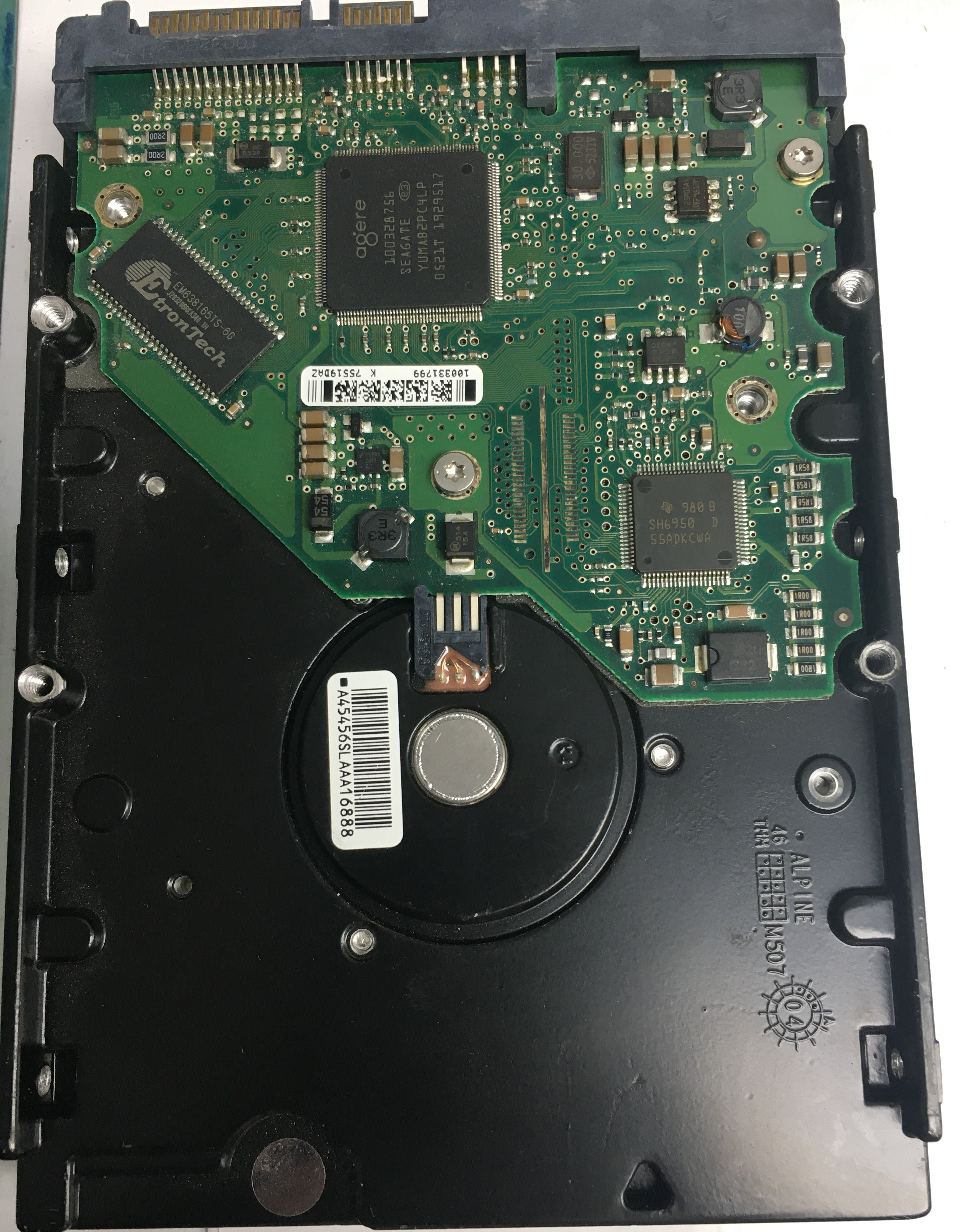 ST3120026AS P/N: 9W2813-160 FW: 3.42 Serial: 4MS0MDV7 120GB 3.5 PCB: 100336321 REV A
