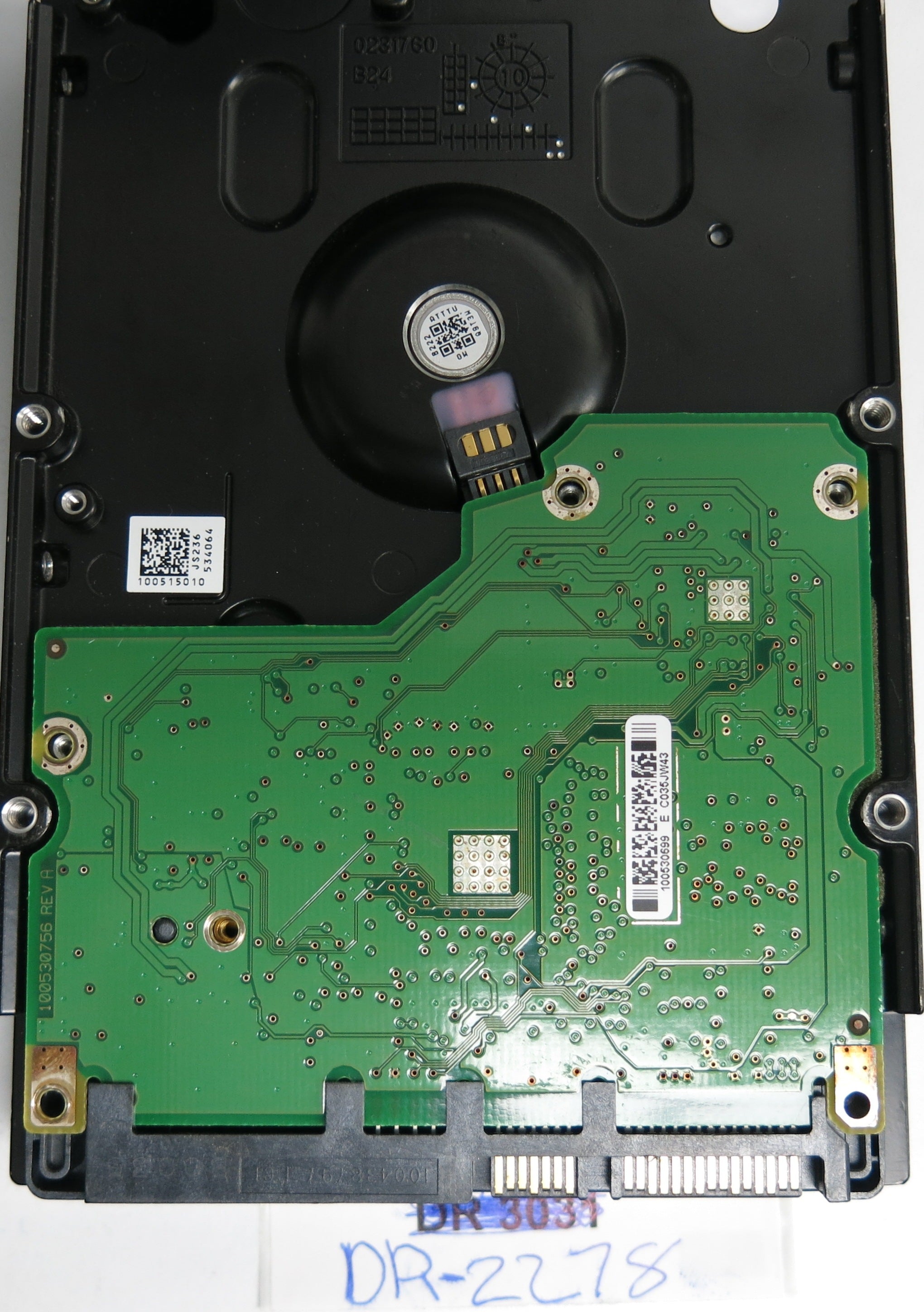 ST31500341AS, P/N: 9JU138-302, FW: CC1H, Serial: 9VS3VH08, 1500GB 3.5,  PCB: 100530756 REV A
