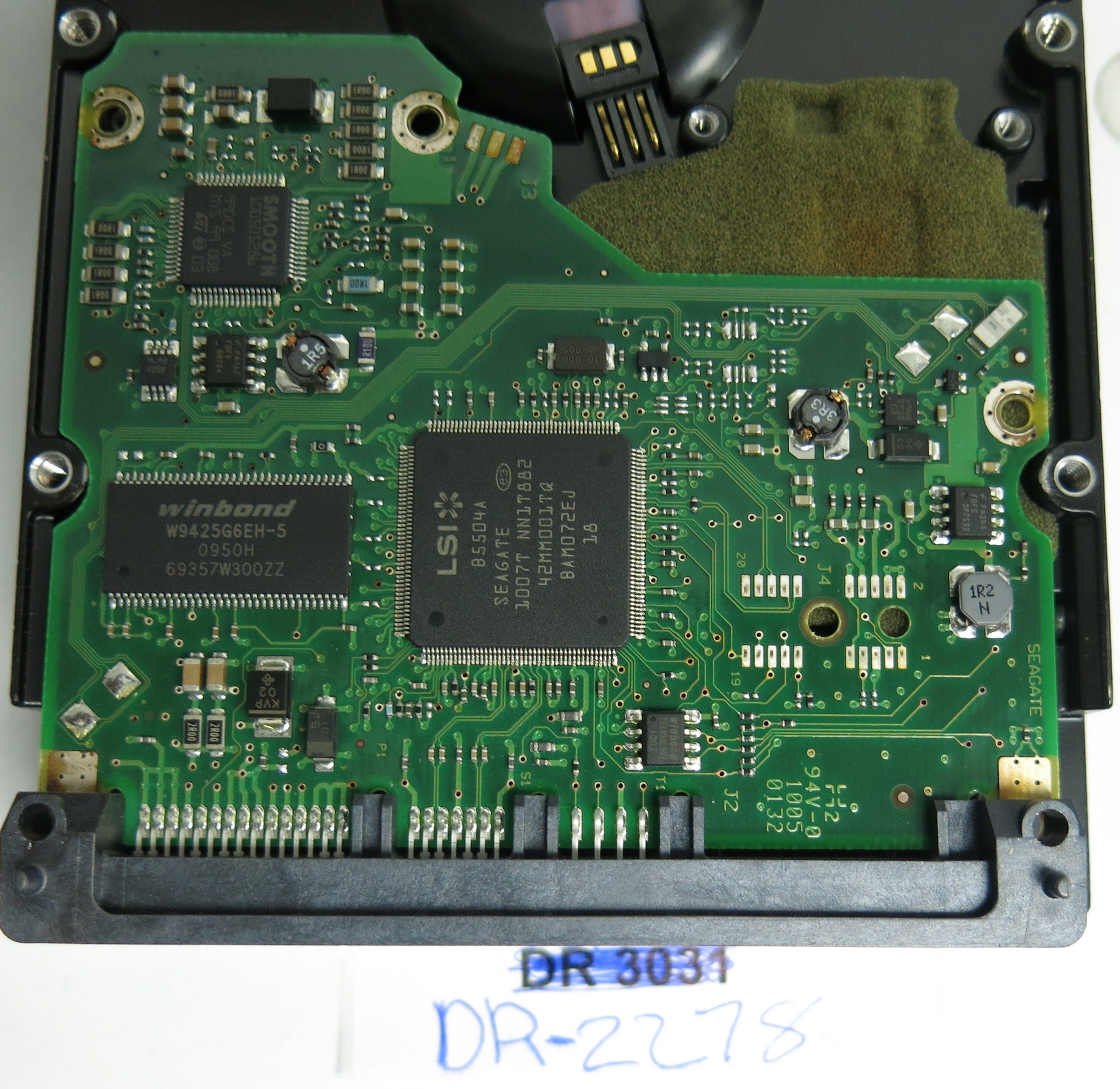 ST31500341AS, P/N: 9JU138-302, FW: CC1H, Serial: 9VS3VH08, 1500GB 3.5,  PCB: 100530756 REV A