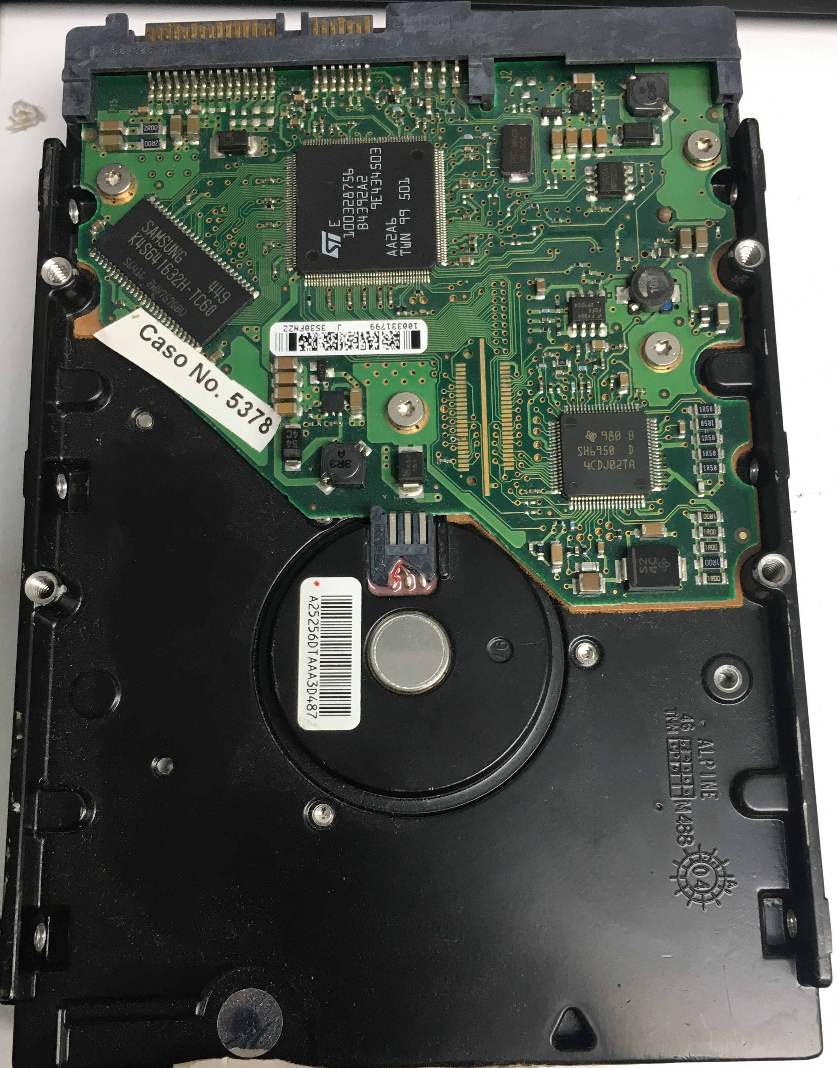 ST3160023AS P/N: 9W2814-007 FW: 3.00 Serial: 5MT0MJVD 160GB 3.5  PCB:  REV A
