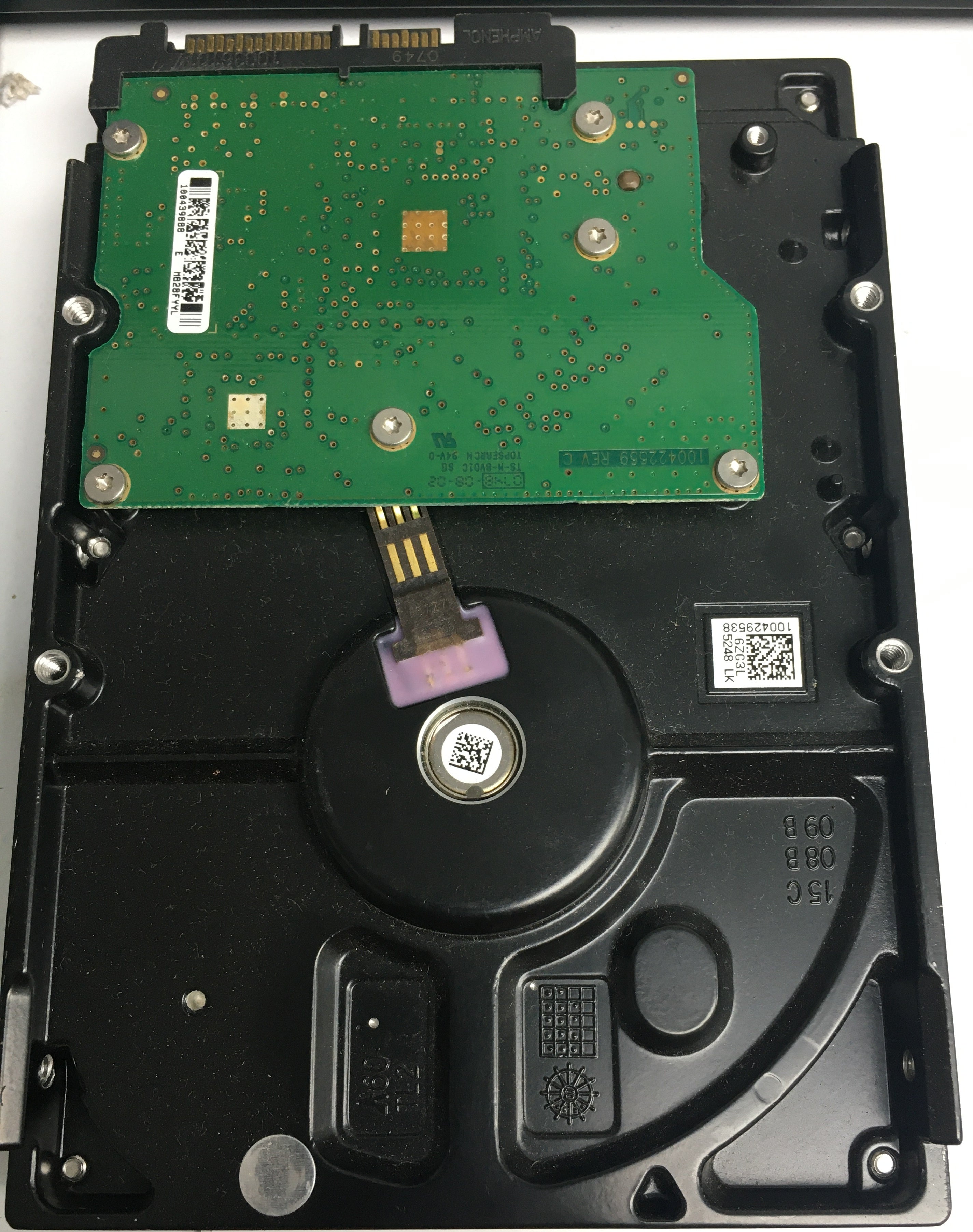 ST3160215SCE P/N: 9CZ112-180 FW: 3.ACB Serial: 5RX391RC 160GB 3.5 PCB: 100422559 REV A