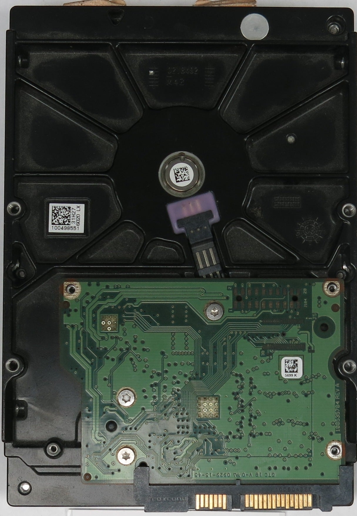 ST3160318AS, P/N: 9SL13A-020, FW: HP11, Serial: 9VY1JN1E, 160GB 3.5, PCB: 100535704 REV A