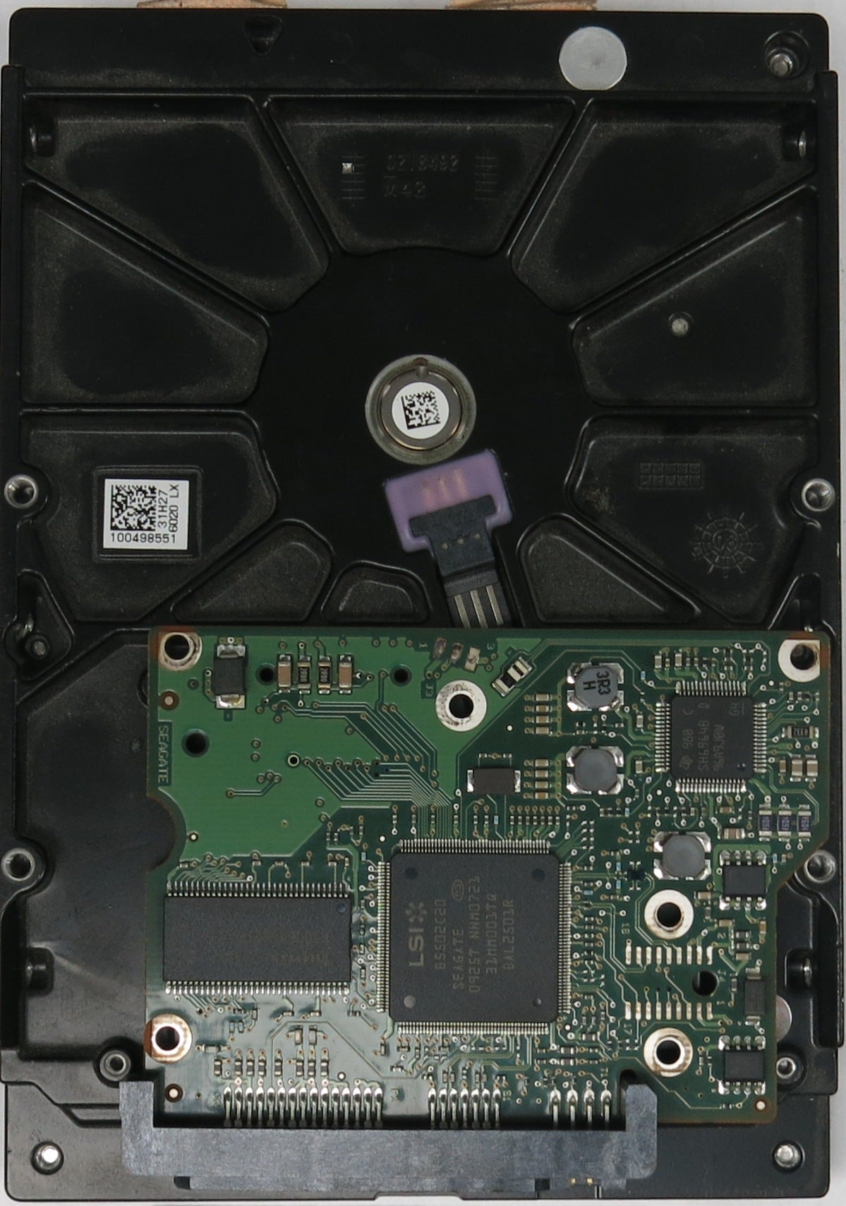 ST3160318AS, P/N: 9SL13A-020, FW: HP11, Serial: 9VY1JN1E, 160GB 3.5, PCB: 100535704 REV A