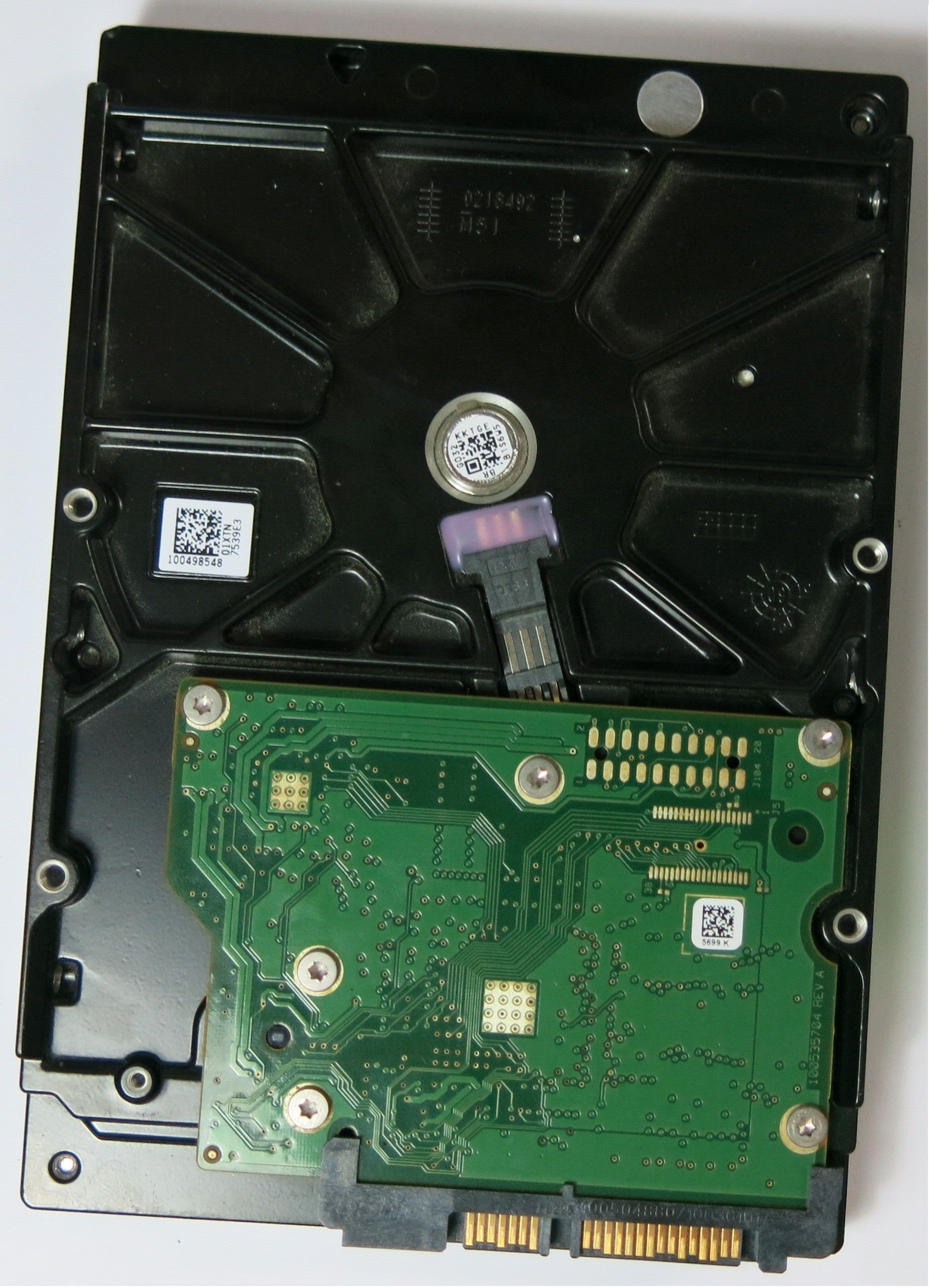 ST3160318AS PCB: 100535704 REV A SERIAL NUMBER: 6VY1FHNG PN 9SL13A-020 FW HP11 160GB