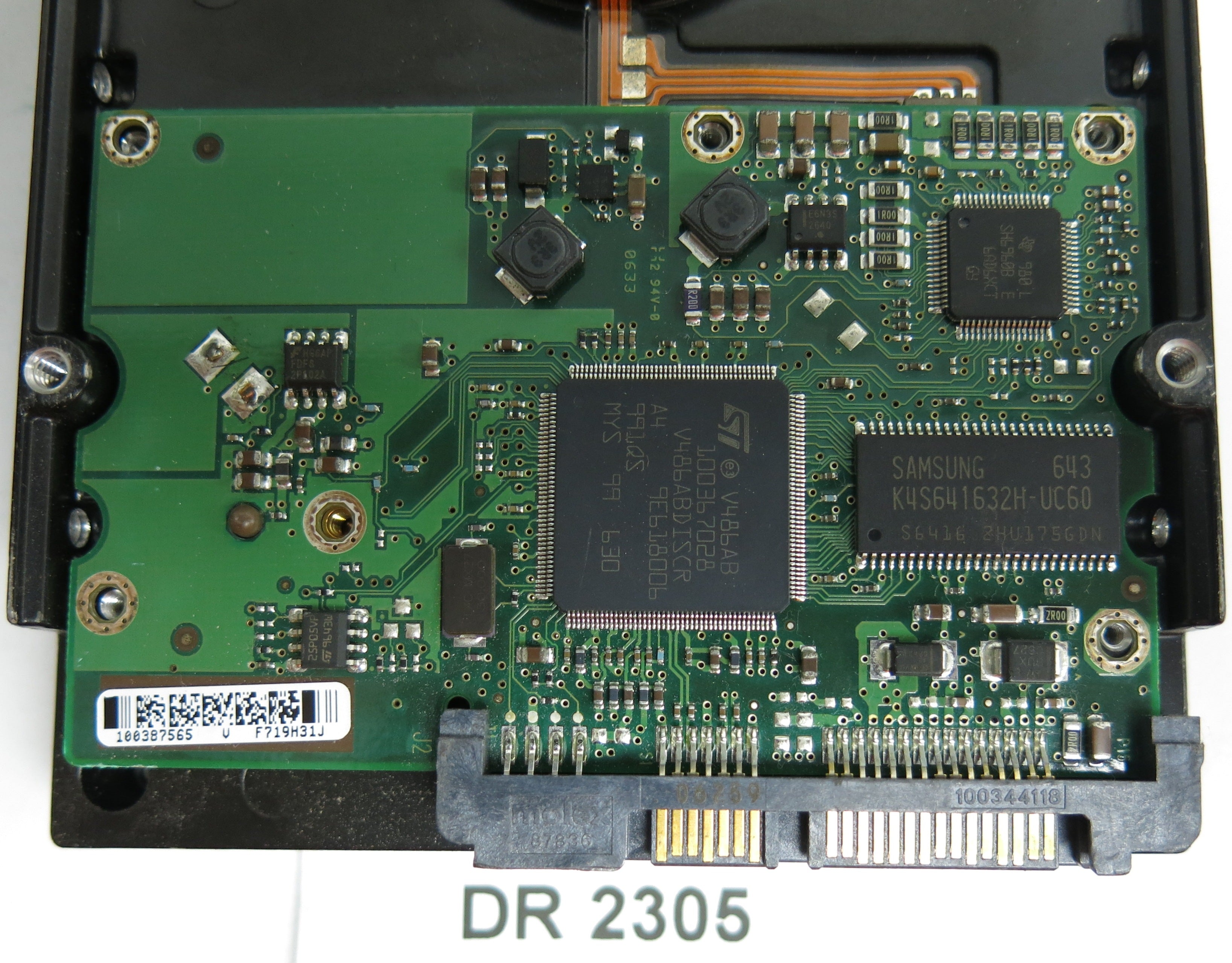 ST3160812AS, P/N: 9BD132-034, FW: 3.ADJ, Serial: 5LS8WC3H, 160GB 3.5, PCB: 100387575 REV D