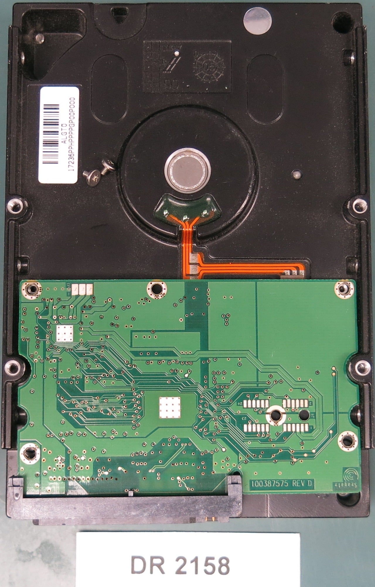 ST3160812AS, P/N: 9BD132-276, FW: 3.AAK, Serial: 5LSAFPAL, 160GB 3.5, PCB: 100387575 REV D