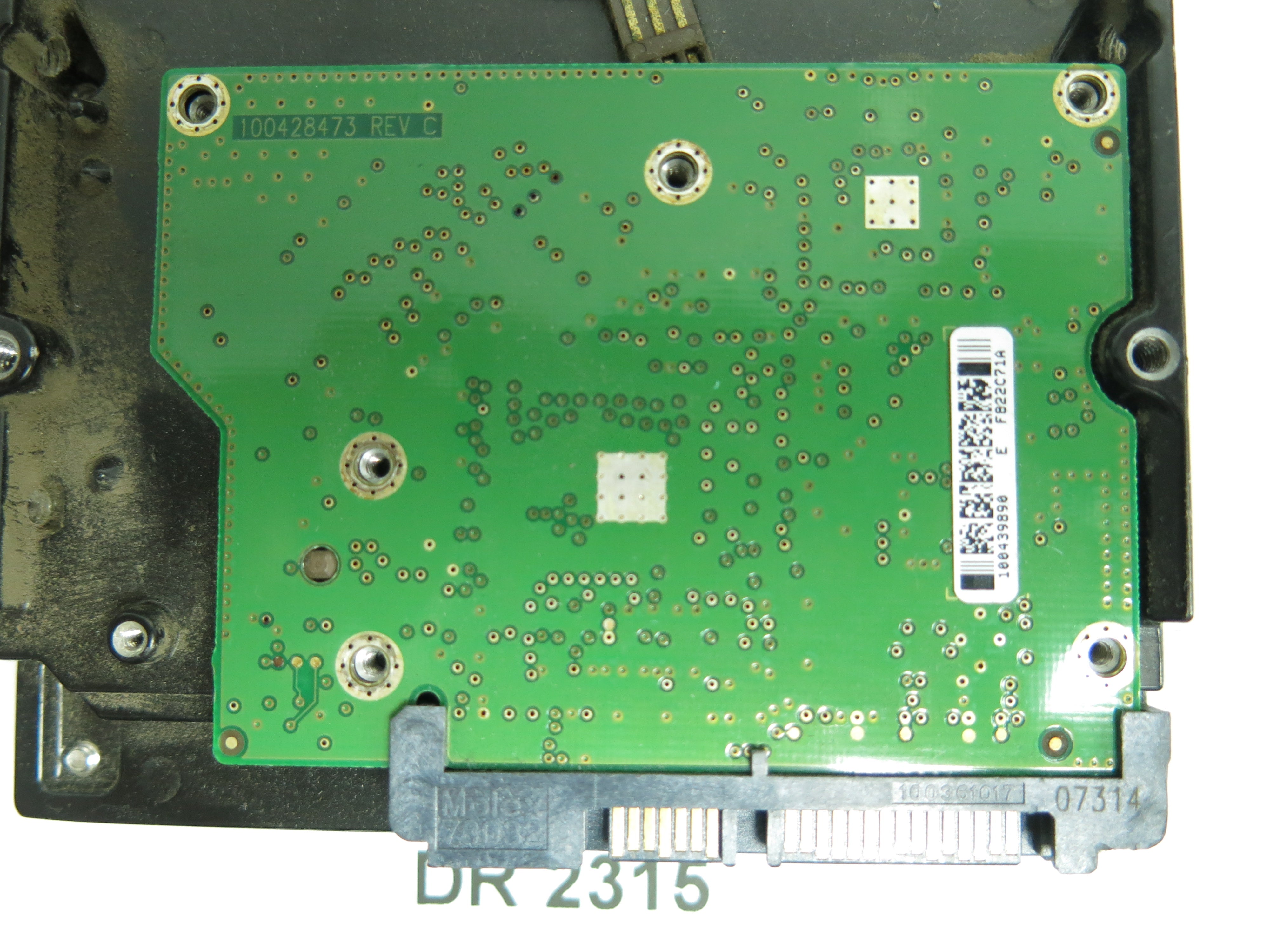 ST3160815AS, P/N: 9CY132-035, FW: 4.ADA, Serial: 9RX8V412, 160GB 3.5, PCB: 100428473, REV C
