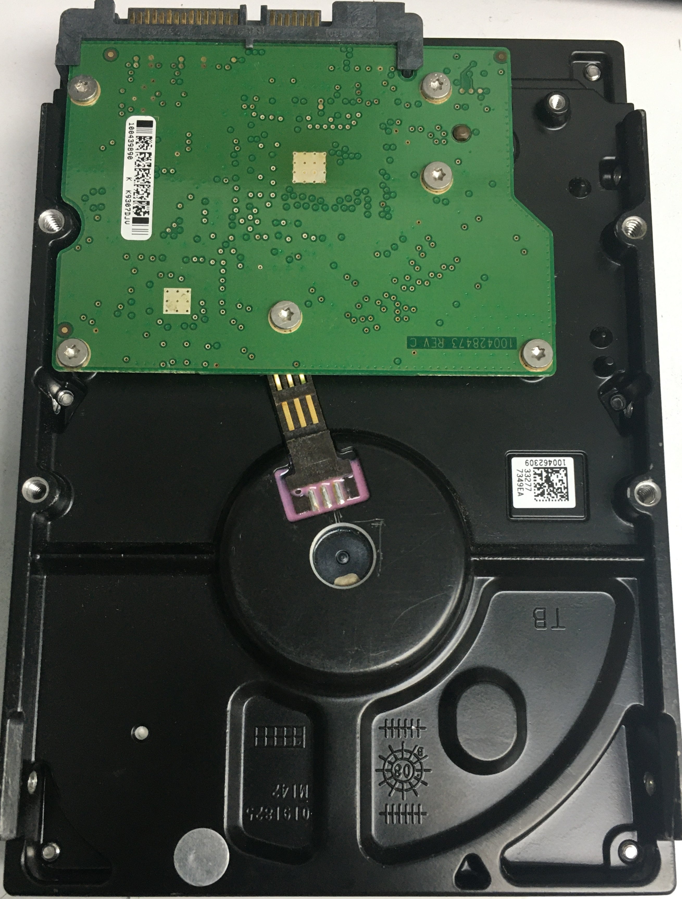 ST3160815AS, P/N: 9CY132-160, FW: 3.ACF, Serial: 6RX80WVD, 160GB 3.5