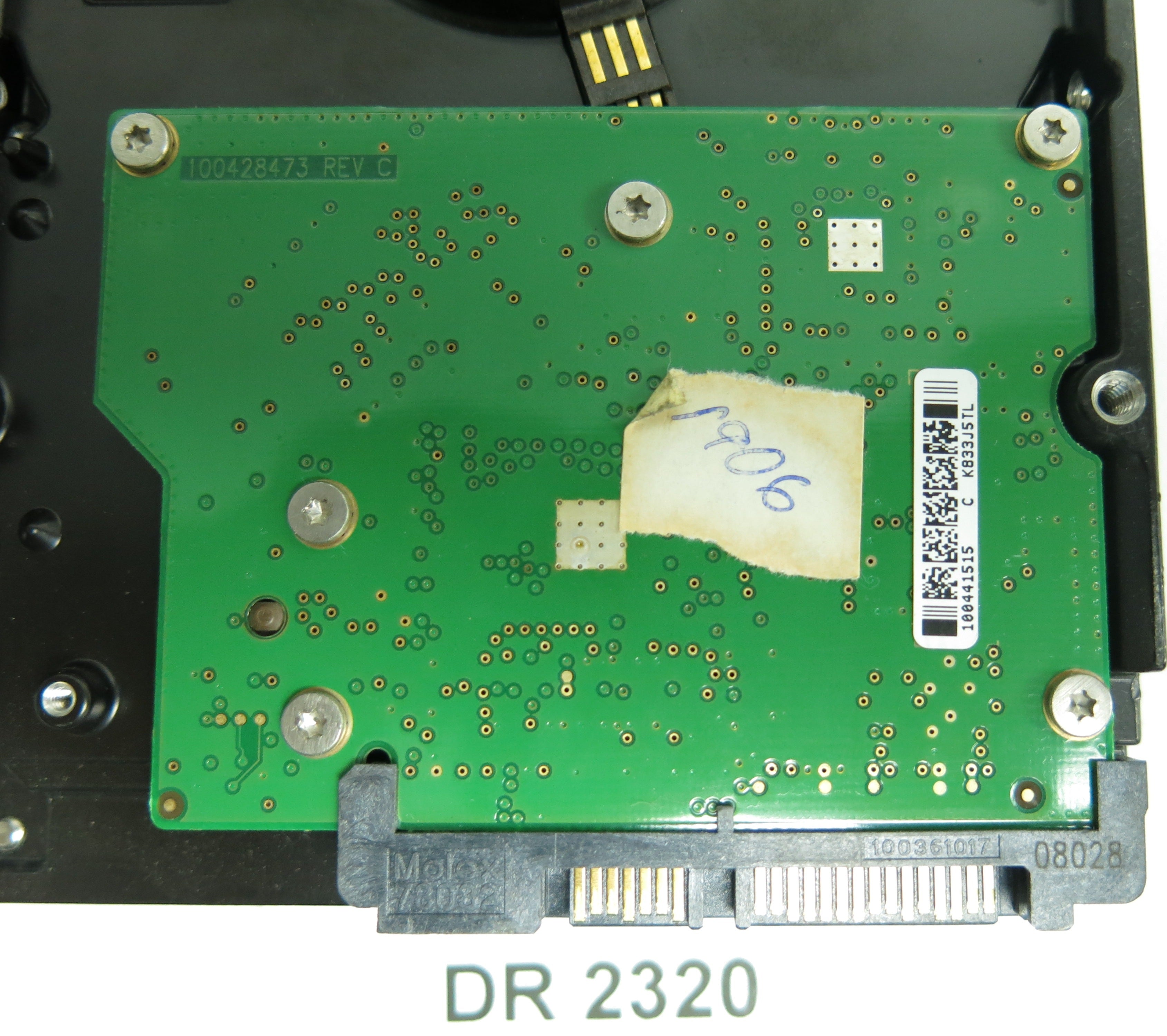 ST3160815AS, P/N: 9CY132-785, FW: HPG1, Serial: 5RX3ZJ6H, 160GB 3.5, PCB: 100428473, REV C