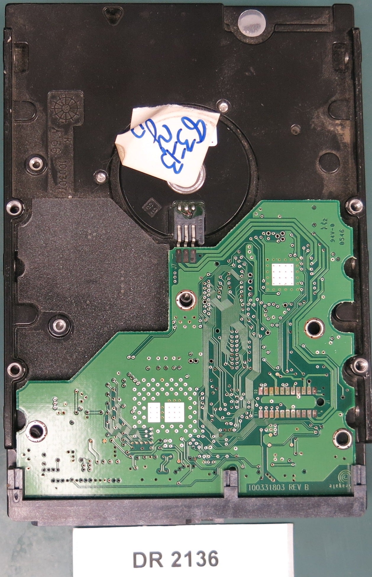 ST3160828AS, P/N: 9W2734-033, FW: 8.06, Serial: 5MT1WKGQ, 160GB 3.5, PCB: 100331803 REV B