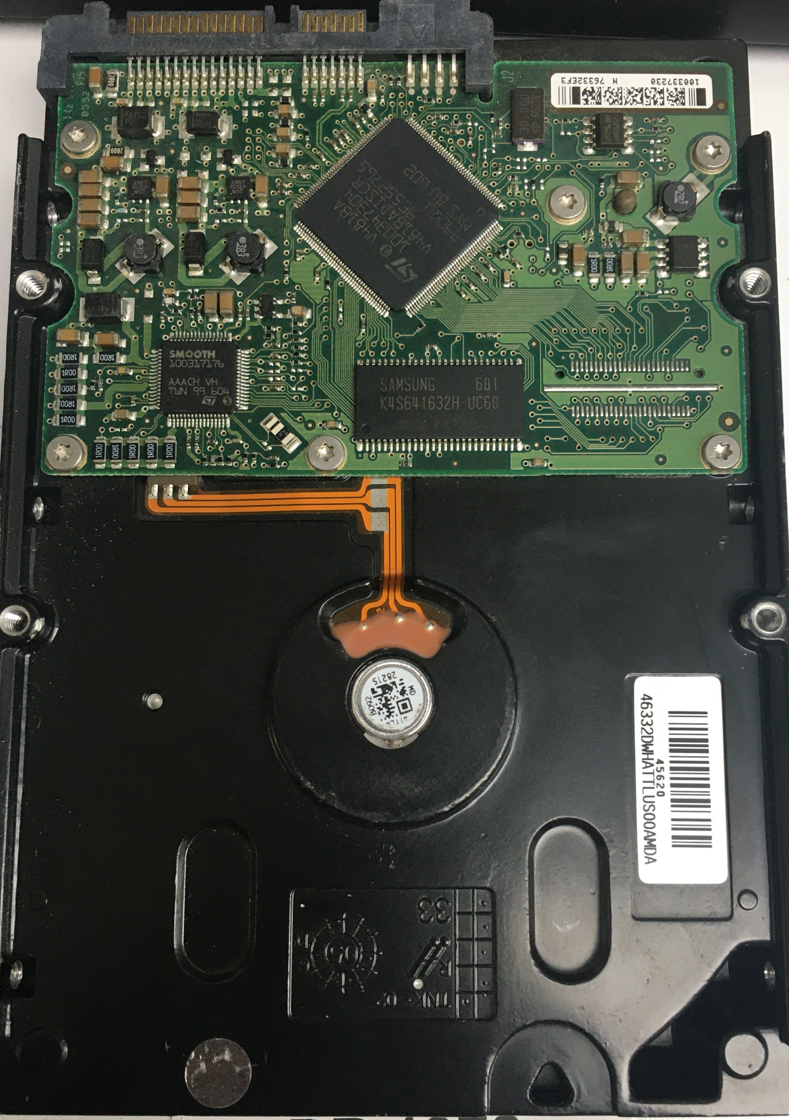 ST3300831SCE, P/N: 9AG384-505, FW: 3.03, Serial: 4NF17680, 300GB 3.5