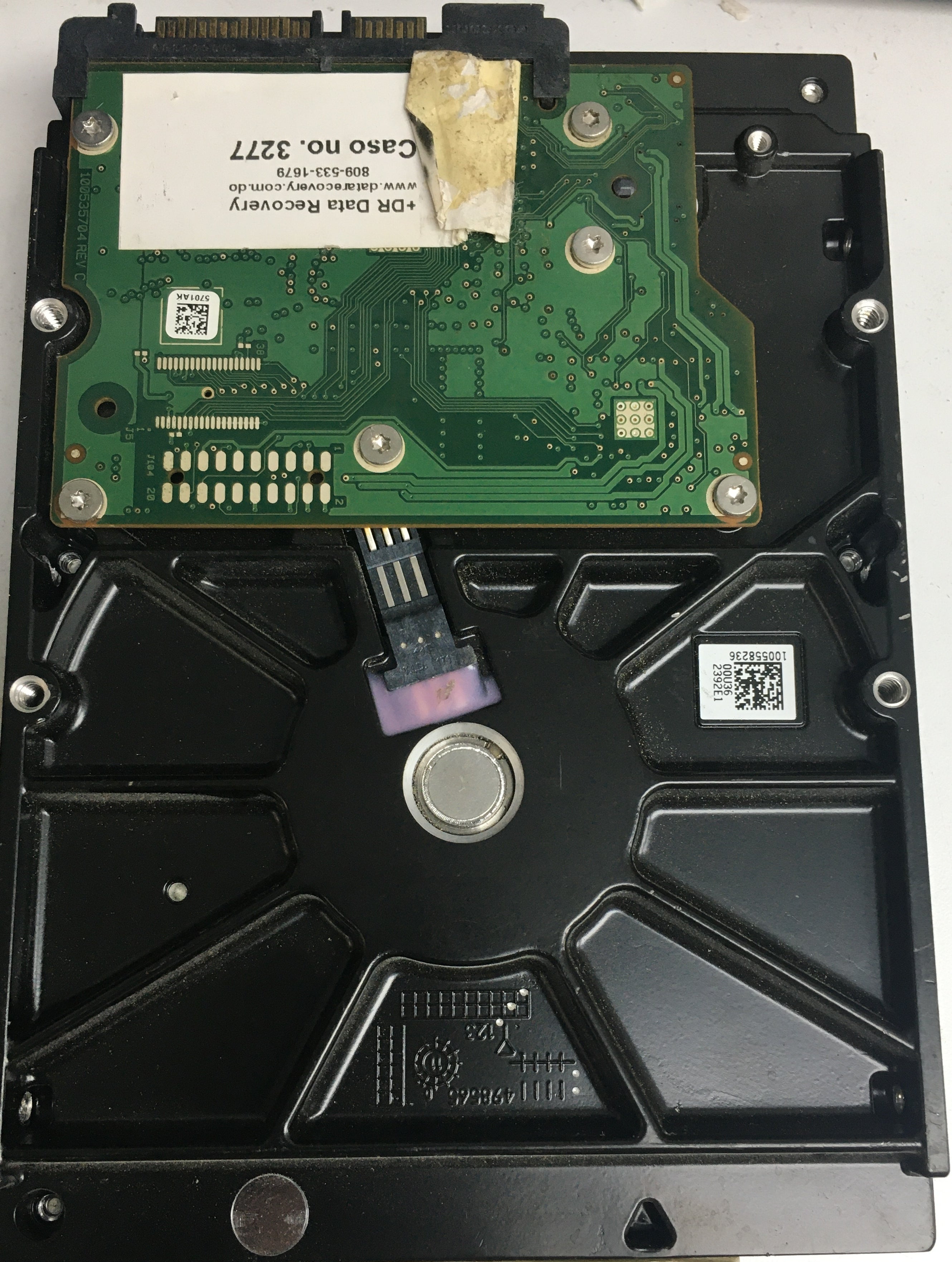 ST3500312CS, P/N: 9GW132-671, FW: SC13, Serial: 6WJ1EJH, 500GB 3.5