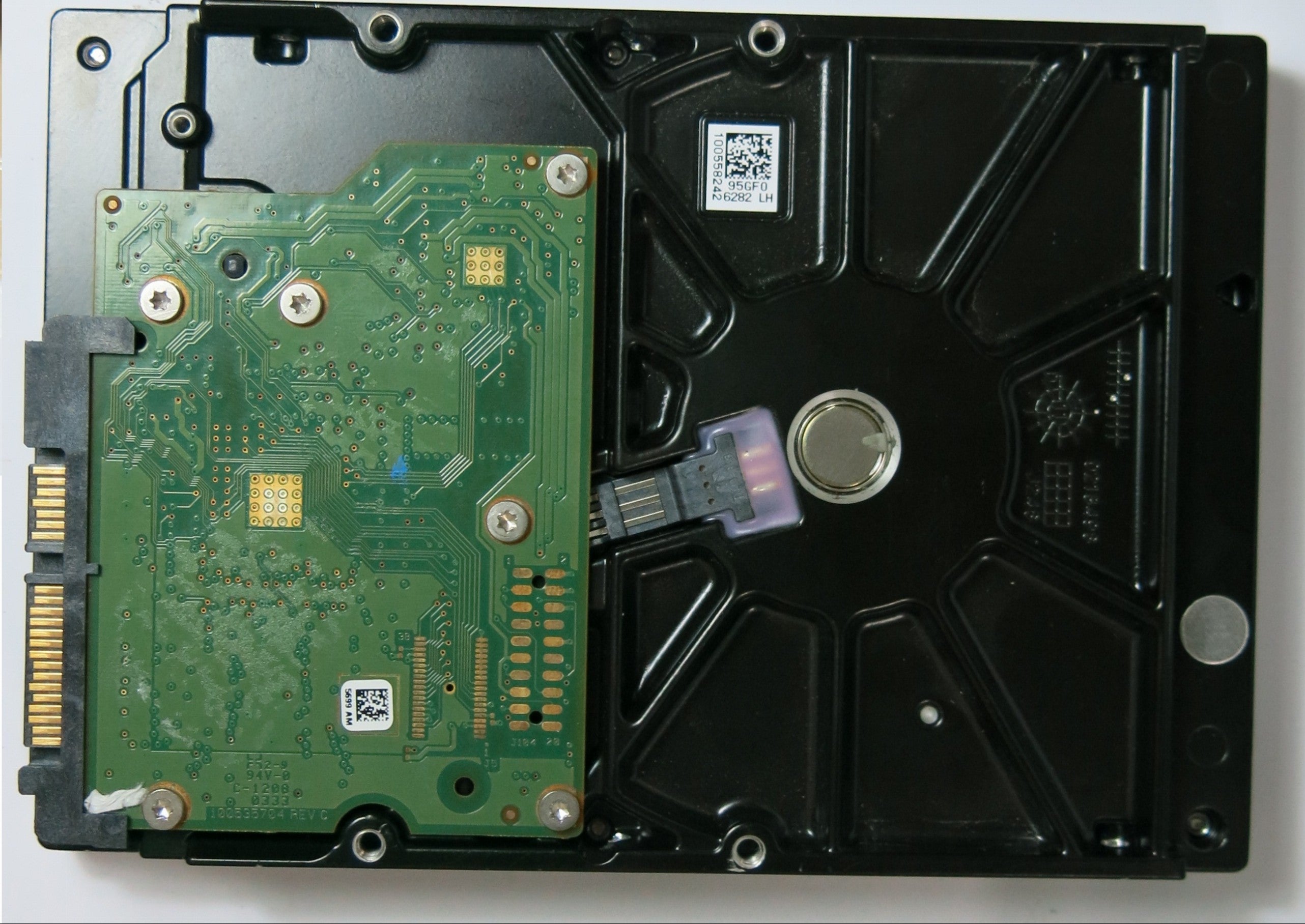 ST3500312CS PCB: 100535704 REV C SERIAL NUMBER: 6VVH9NBA PN 9GW132-075  FW CA12  500GB