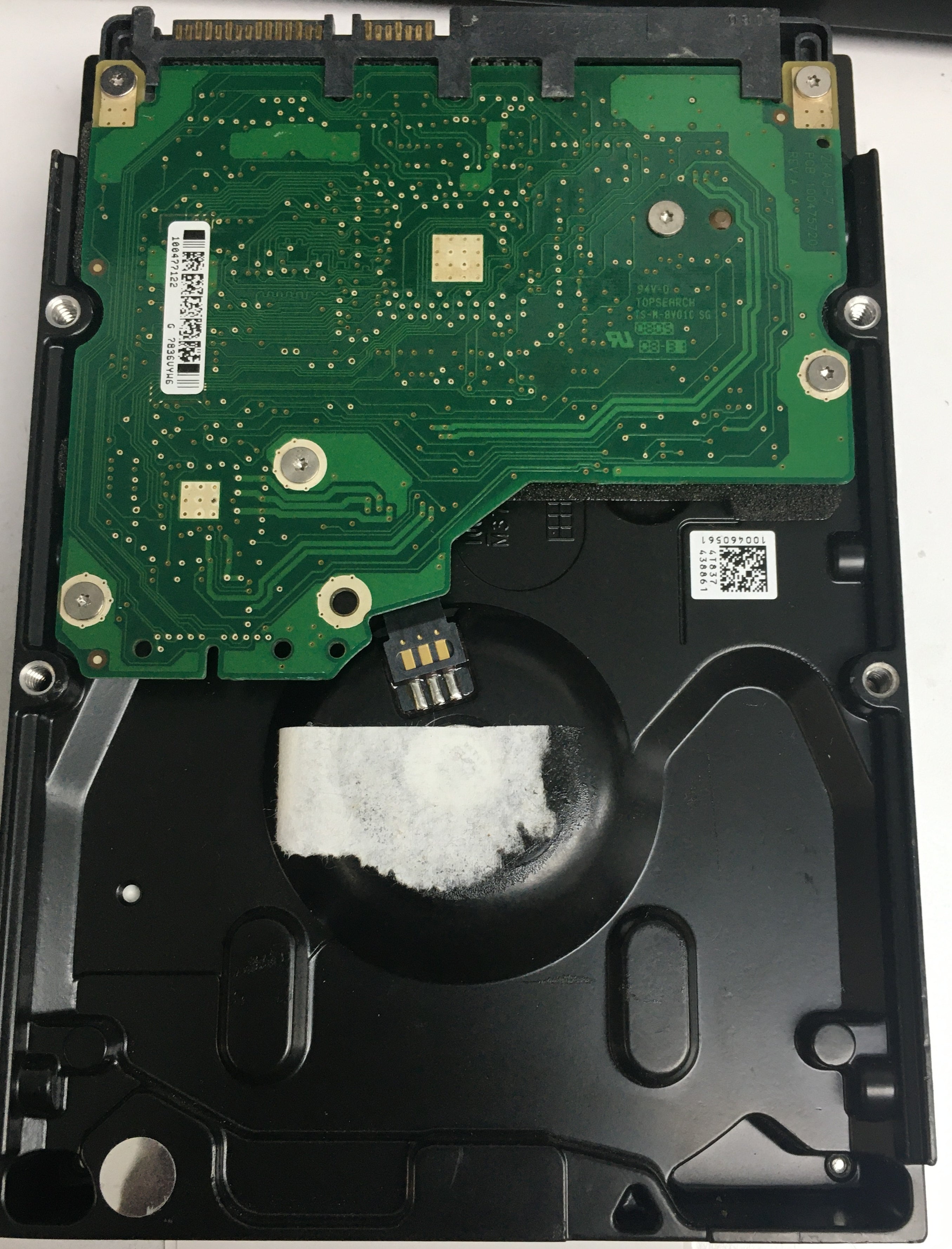 ST3500320NS, P/N: 9CA154-783, FW: HPG1, Serial: 9QM2WT8Z, 500GB 3.5