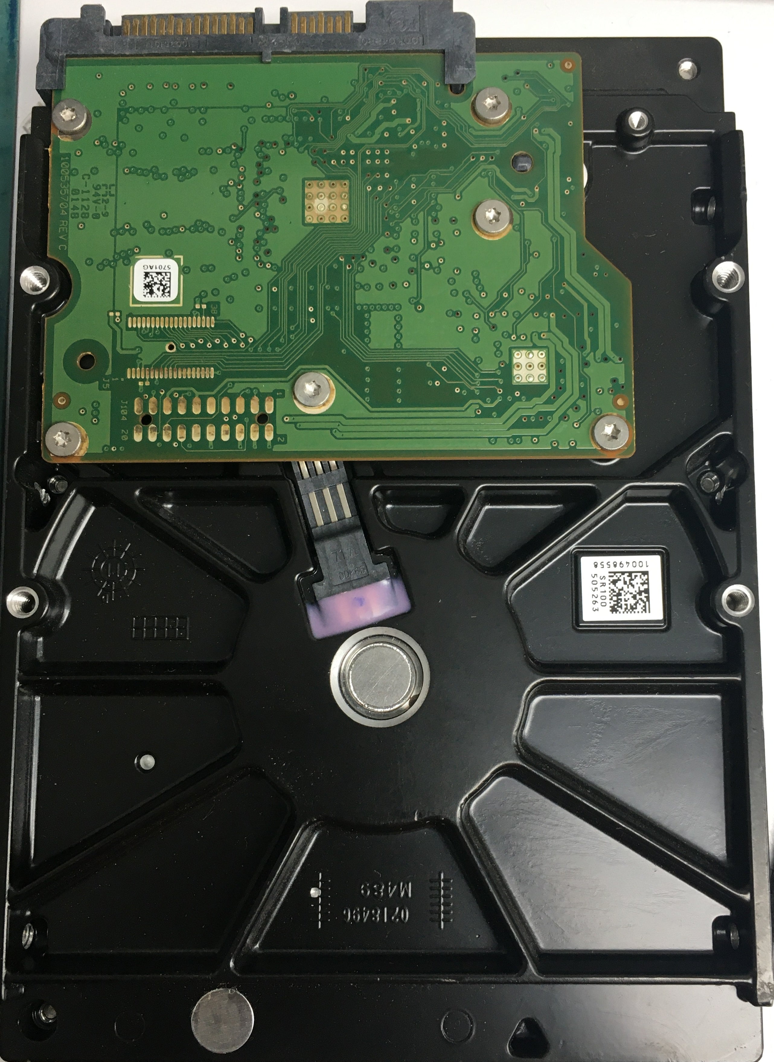 ST3500413AS P/N: 9YP142-021 FW: HP63 Serial: Z2ABLPFJ 500GB 3.5  PCB: 100535704  REV C
