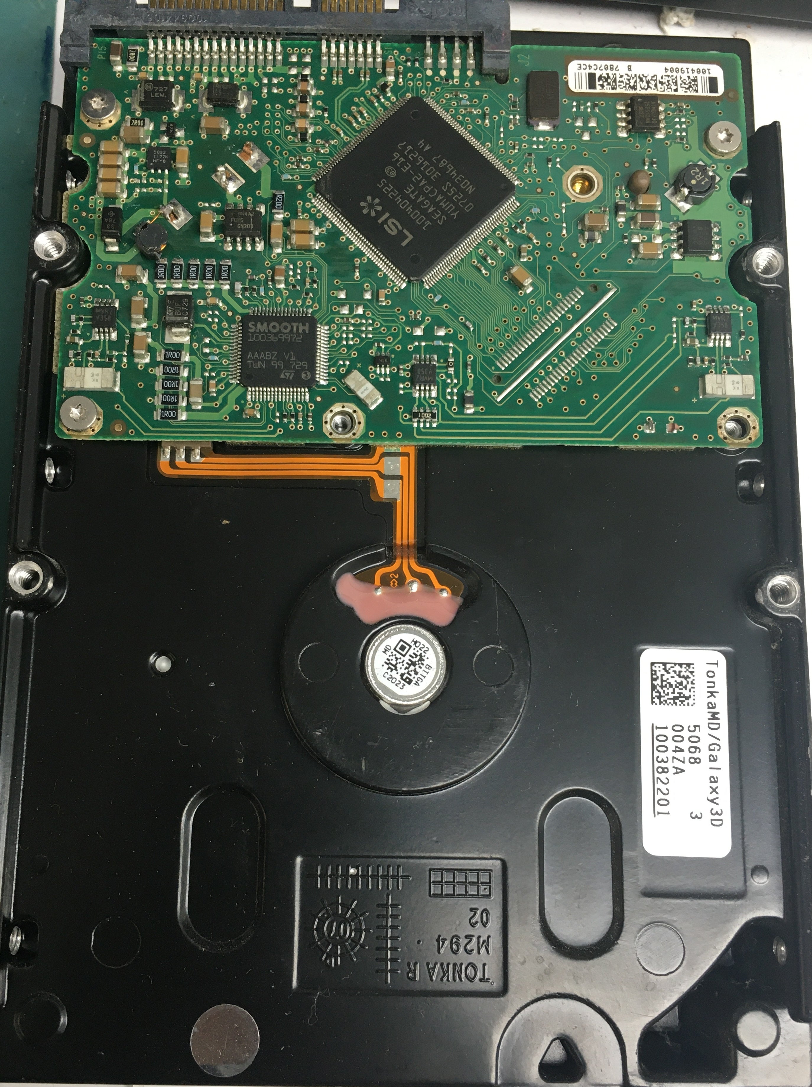 ST3500630NS, P/N: 9BL146-303, FW: 3.AEK, Serial: 9QG4635P, 500GB 3.5