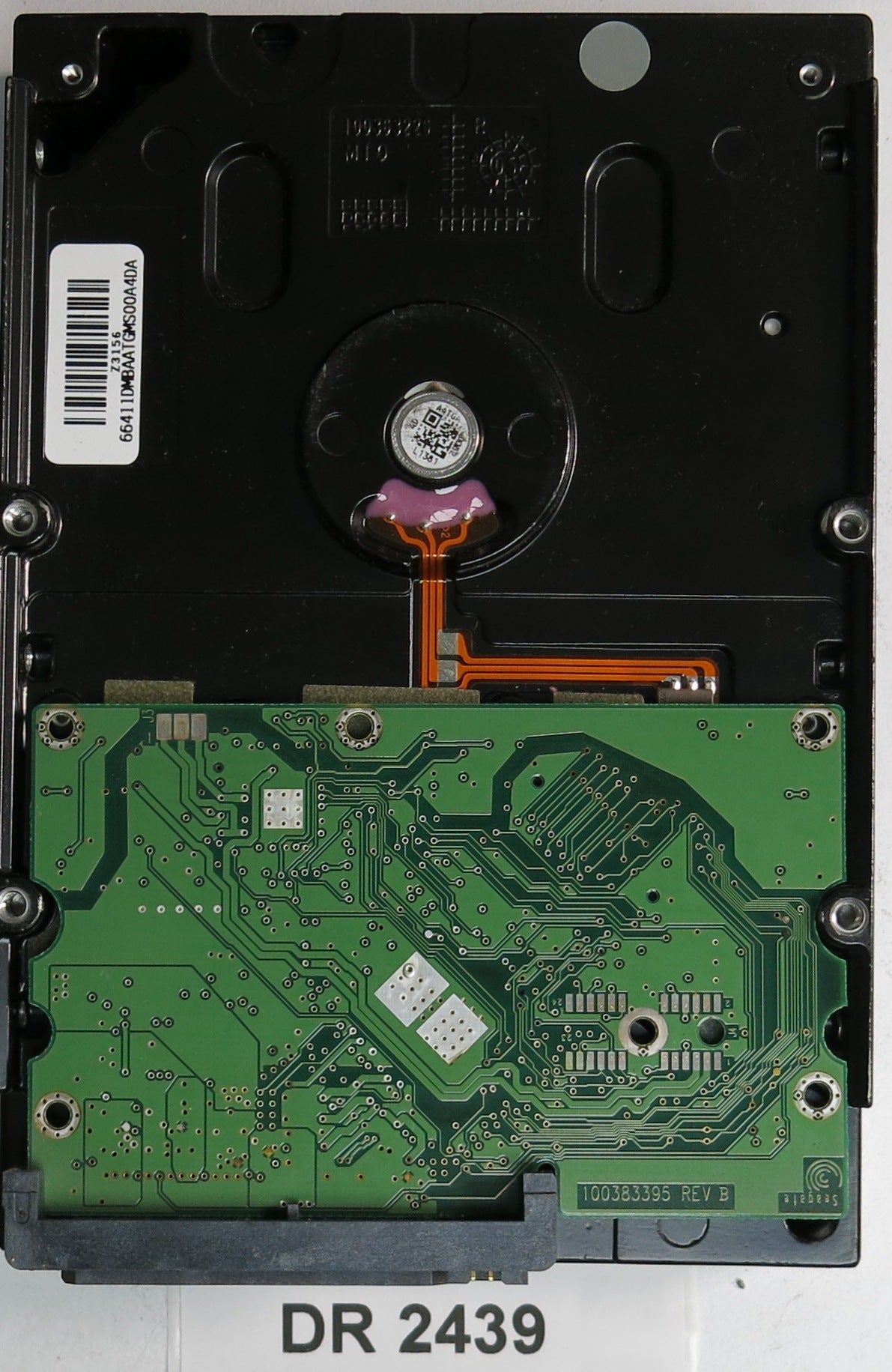 ST3500641AS, P/N: 9BD148-783, FW: 3.AJJ, Serial: 3PM0R08Q, 500GB 3.5, PCB: 100383395 REV B