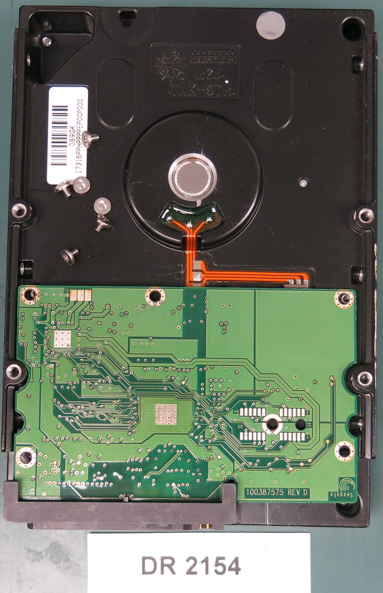 ST3808110AS, P/N: 9BD131-034, FW: 3.ADJ, Serial: 5LRCFZKX, 80GB 3.5, PCB: 100387575 REV D