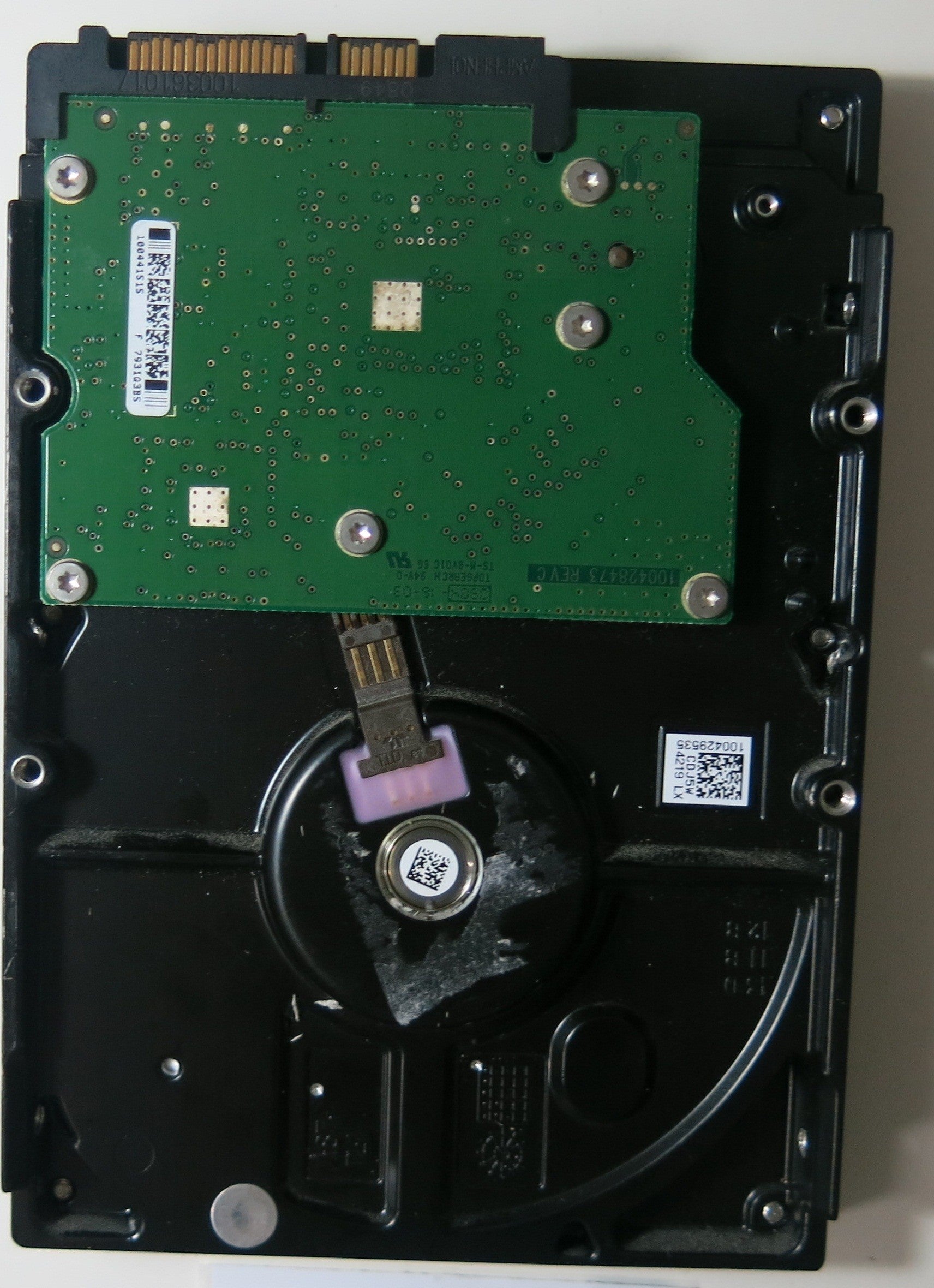 ST380815AS,  Serial:9RW4SA7H,  80GB 3.5,  PCB:100428473- REV A
