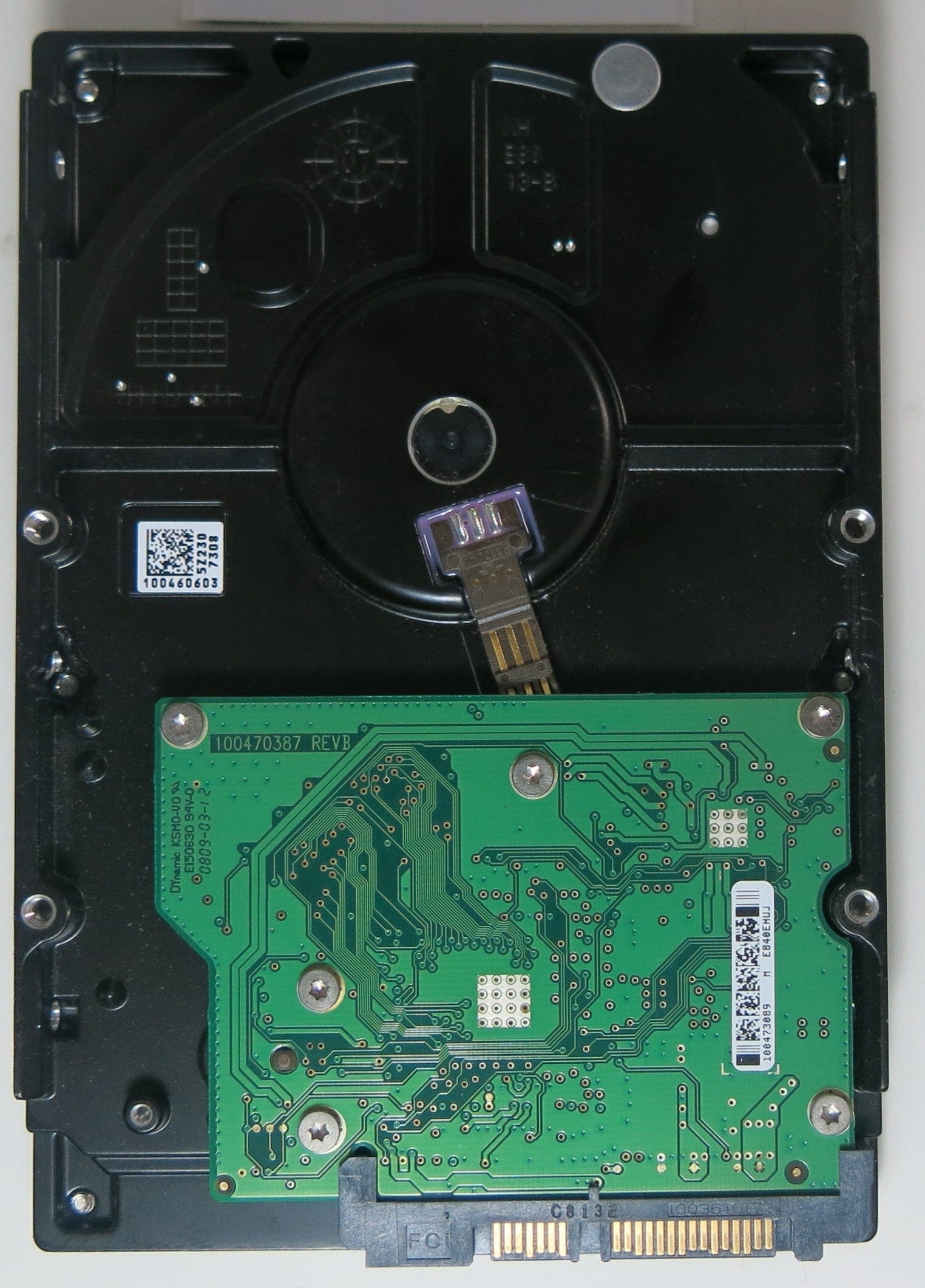 ST380815AS PCB: 100470387 REV B SERIAL NUMBER: 5RW38G2J PN 9CY131-035  FW 4.ADA  80GB