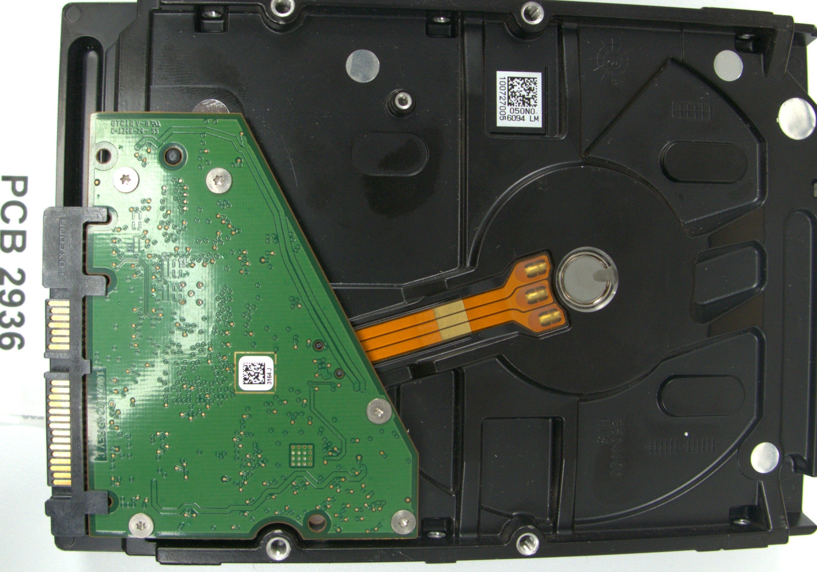 ST4000DM000 P/N: 1F2168-300, FW: CC54, Serial: S300E7GQ, 4000GB 3.5, PCB: 100710248 REV C