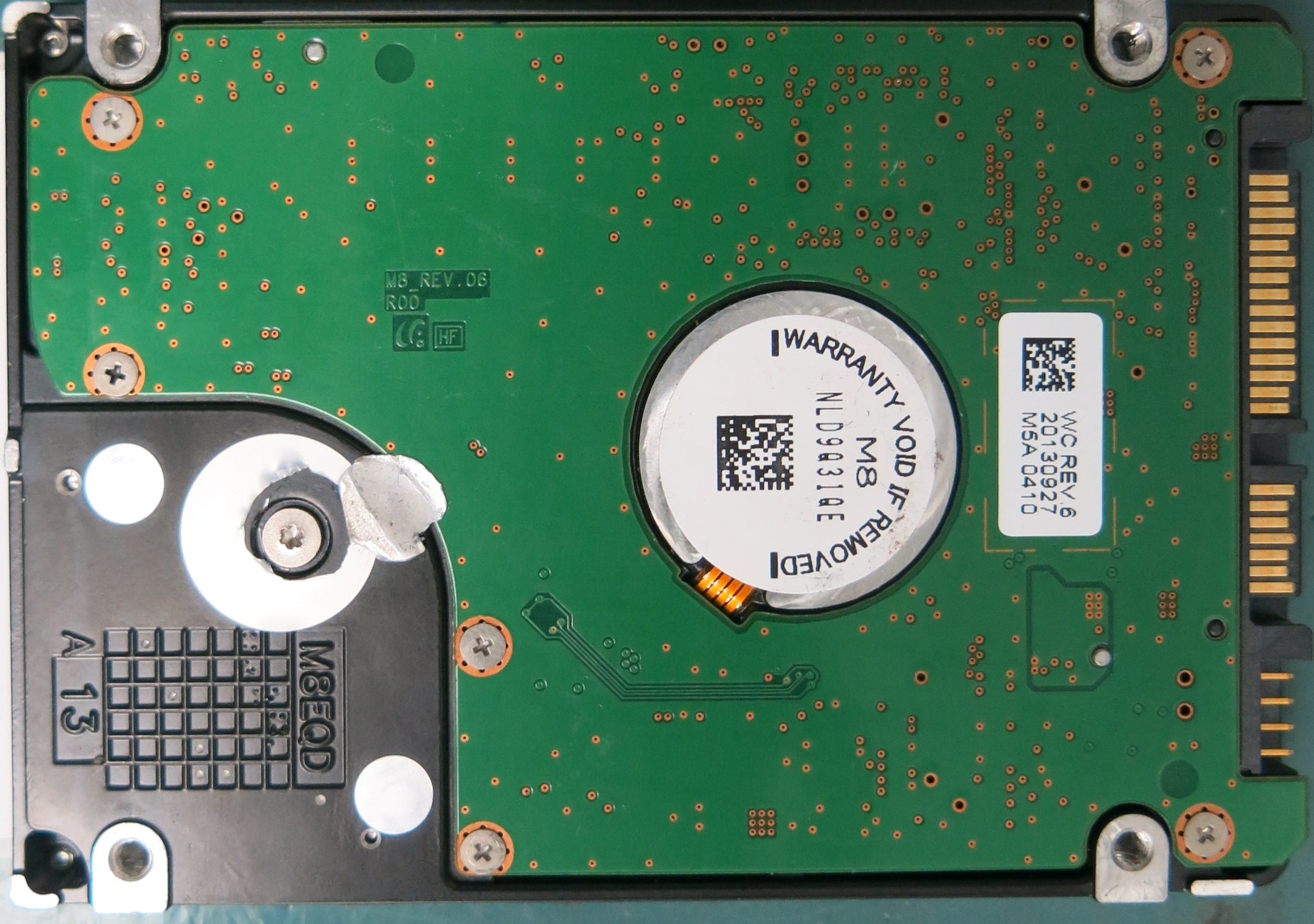 ST500LM012, SERIAL: S2R7J9FDA00117, 500GB 2.5