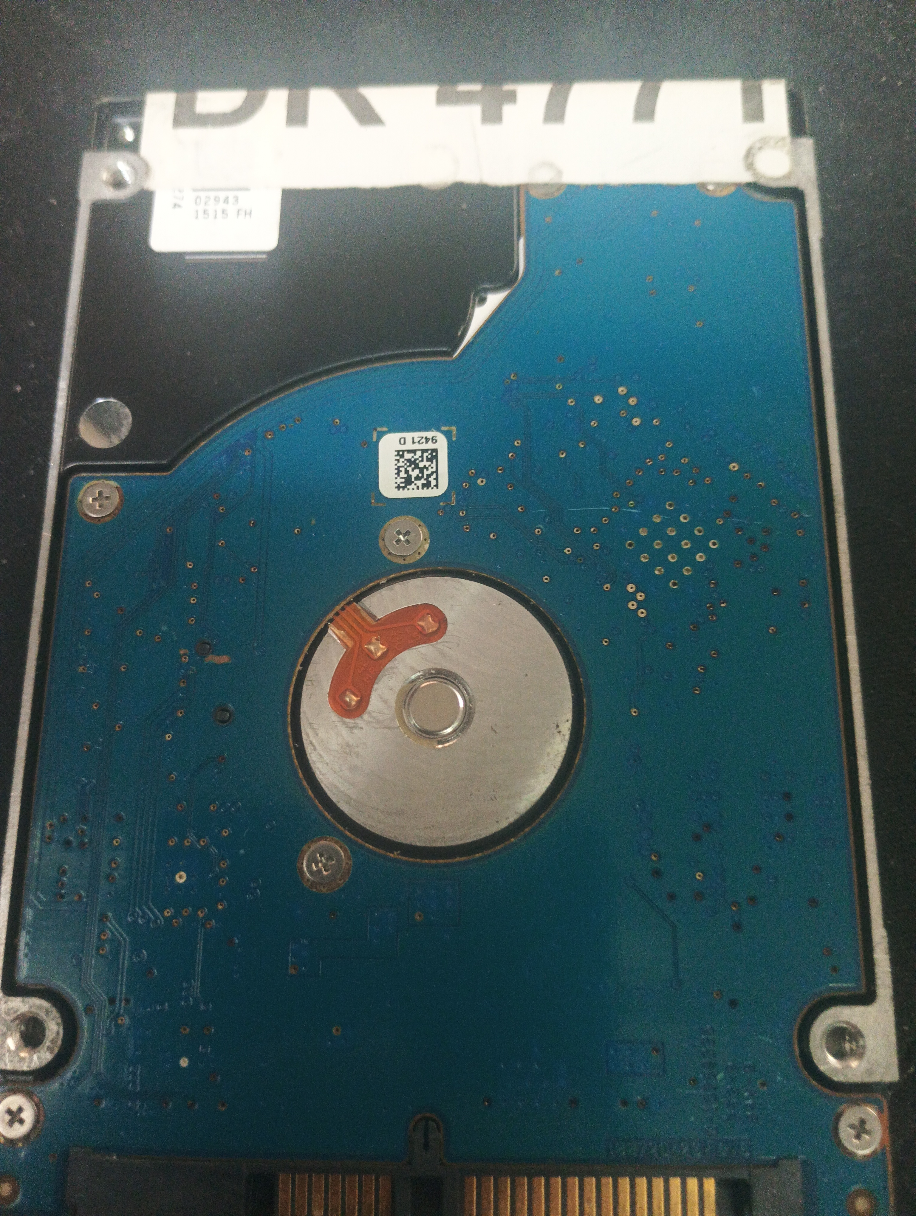 ST500LT012,  P/N: 1DG142-021,  FW: 1003YAM1,  Serial: W3PLBG1Z,  500GB 2.5,  PCB: 100729420- REV B,