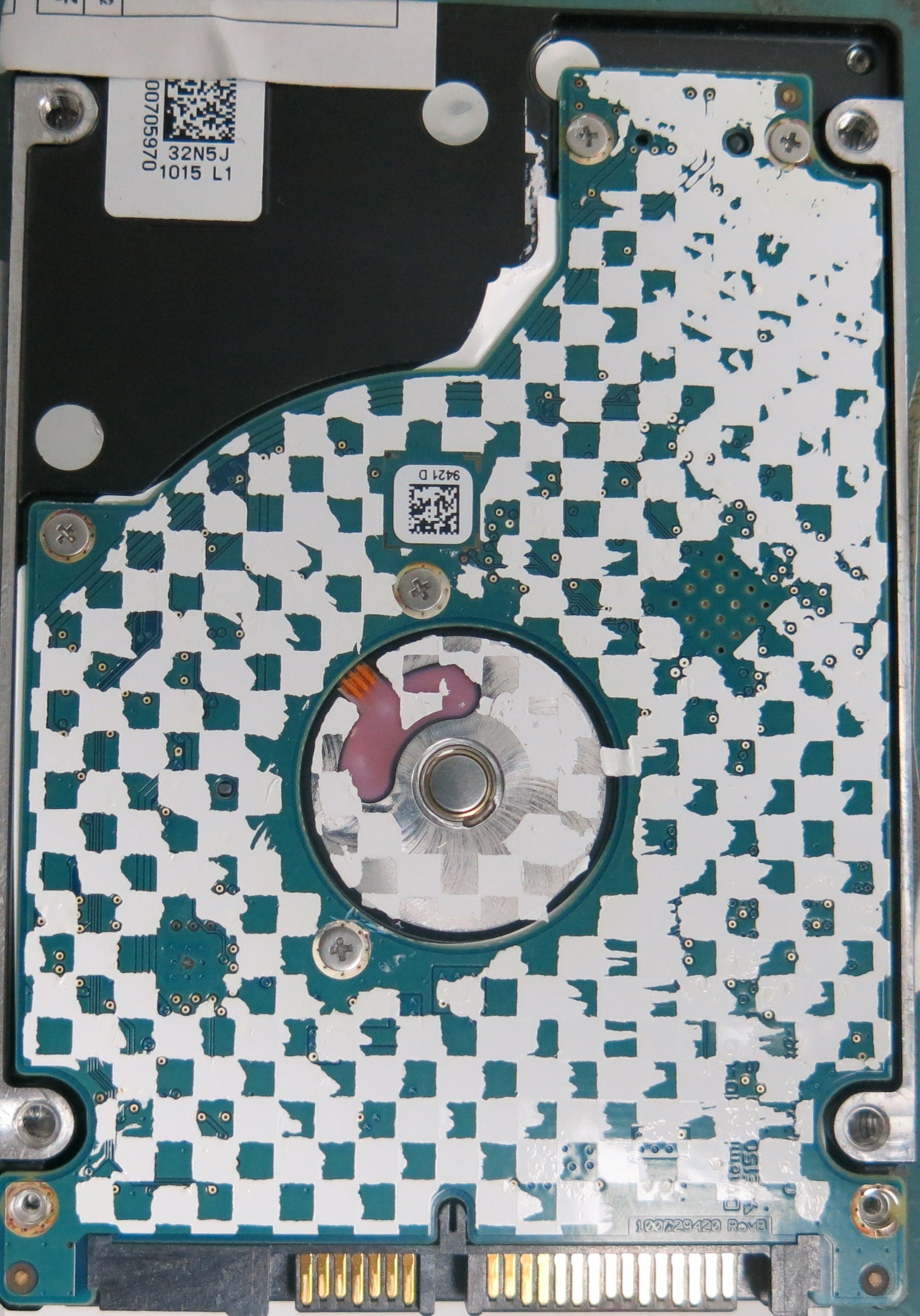 ST500LT015, P/N: 1DJ142-030, FW: 0001SDM7, Serial: W3P7PK6V, 500GB 2.5