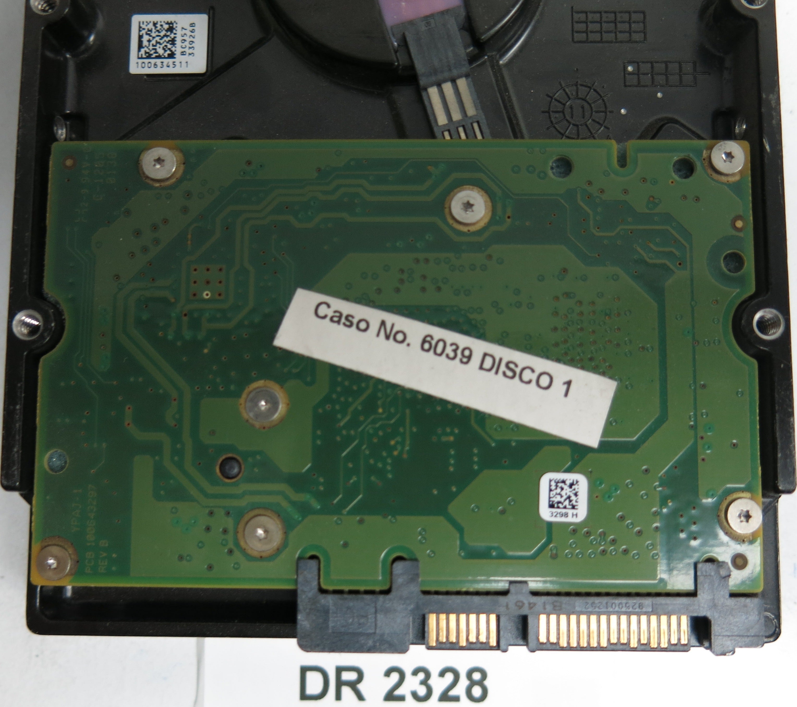 ST500NM0011, P/N: 9YZ162-035, FW: HPG1, Serial: Z1M0DW64, 500GB 3.5 PCB:, 100643297 REV