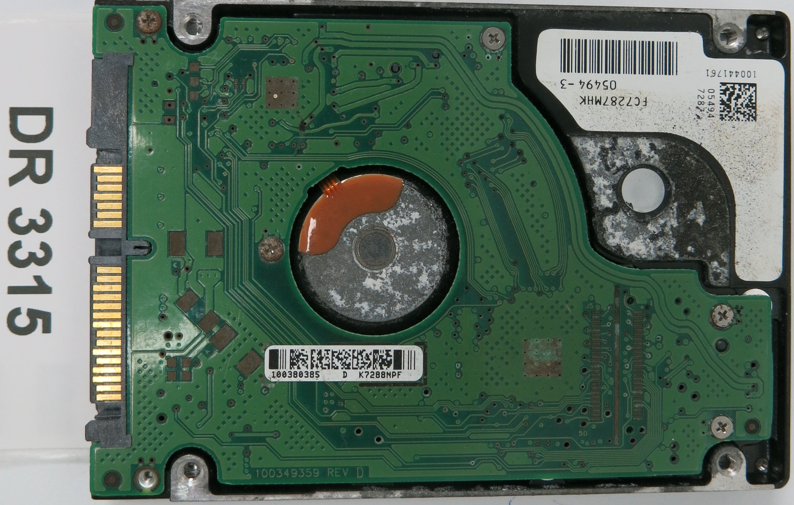 ST9120821AS, P/N: 9W3184-188, FW: 3.06, Serial: 5PL3ZX41, 120GB 3.5, PCB:100349359 REV