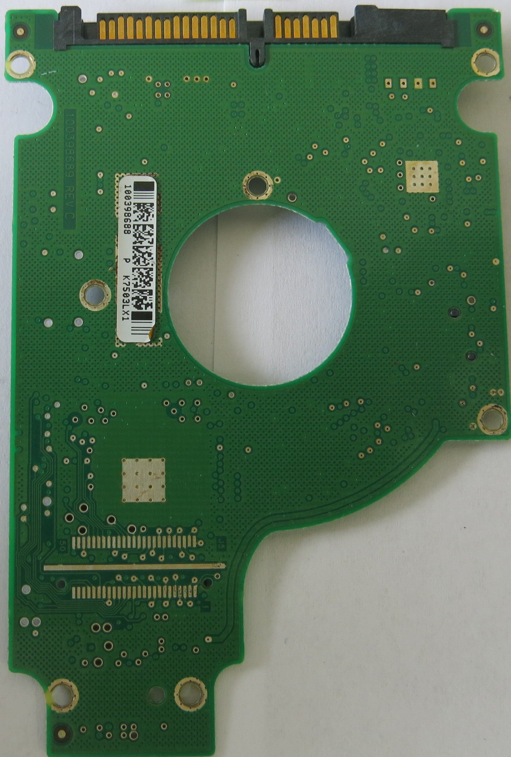 ST9160821AS FW 3.BHD P/N 9S1134-020 100398689 REV C PCB