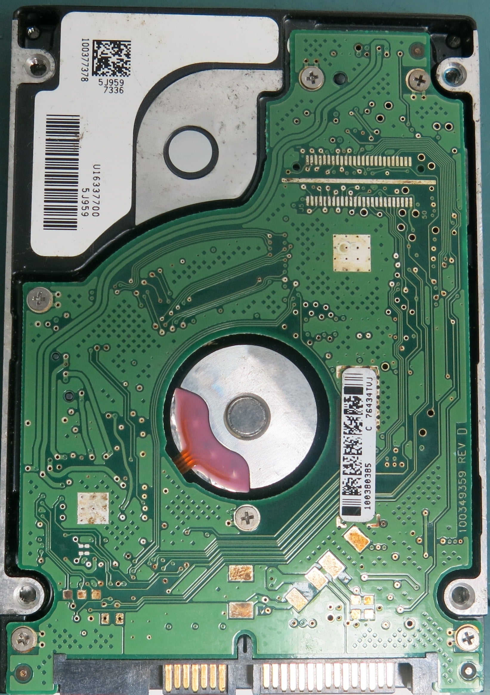 ST96023AS, P/N: 9S3013-030, FW: 8.02, Serial: 3MG01FA5, 60 GB 2.5, PCB: 100349359 REV D