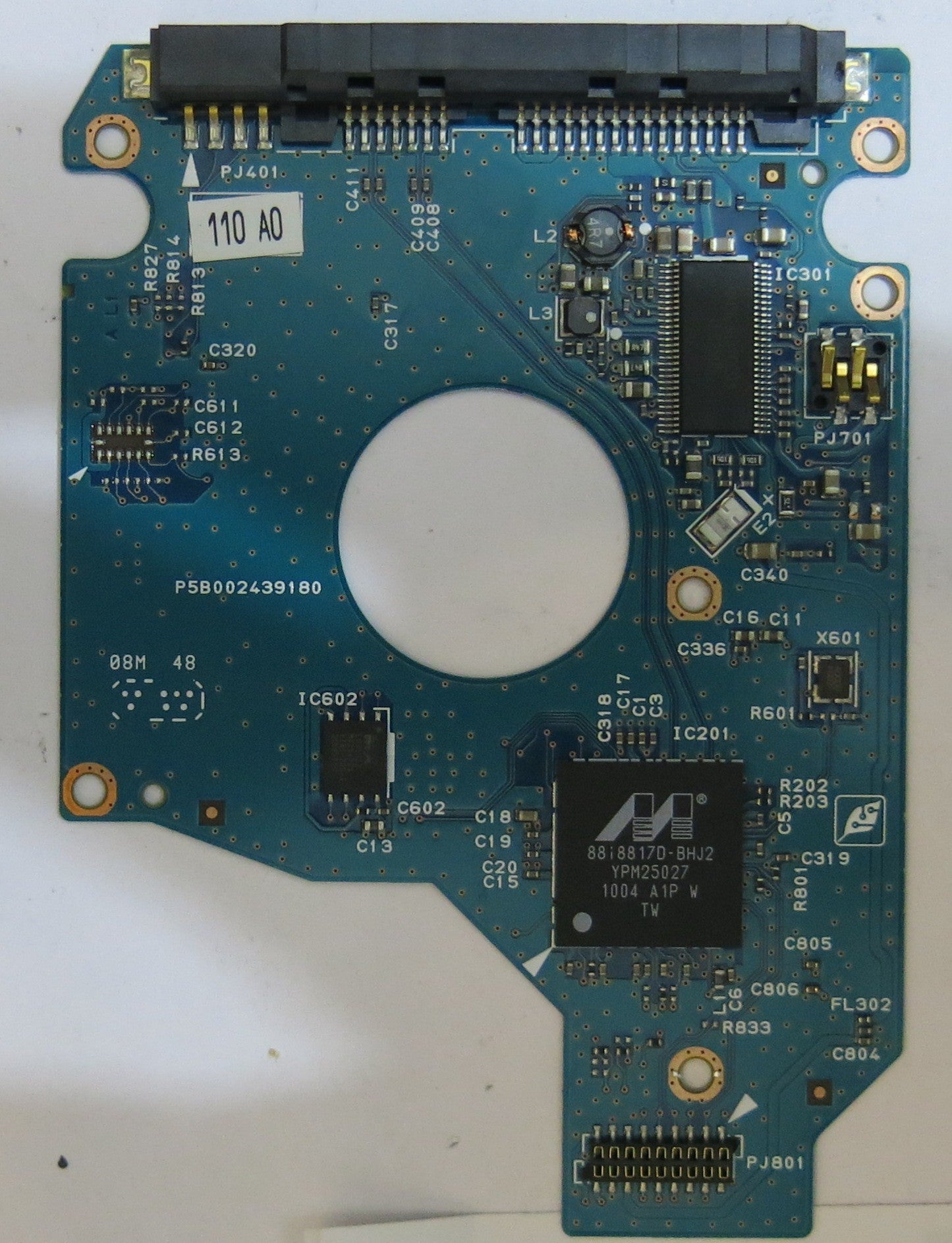 TOSHIBA MK1655GSX HDD2H25 H ZR01 T  G002439-0A PCB