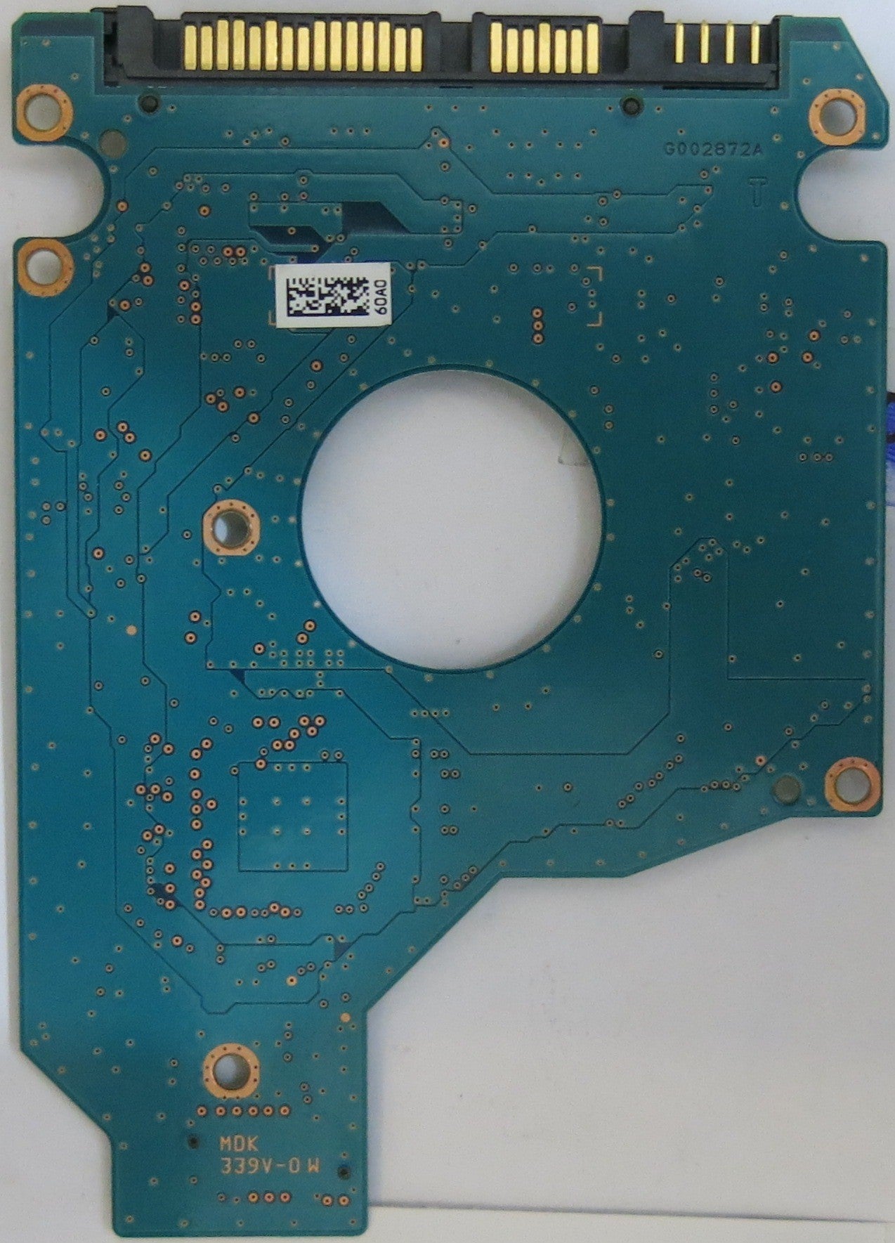 TOSHIBA MK1661GSYN HDD2F64 D UU01 T G002872A PCB