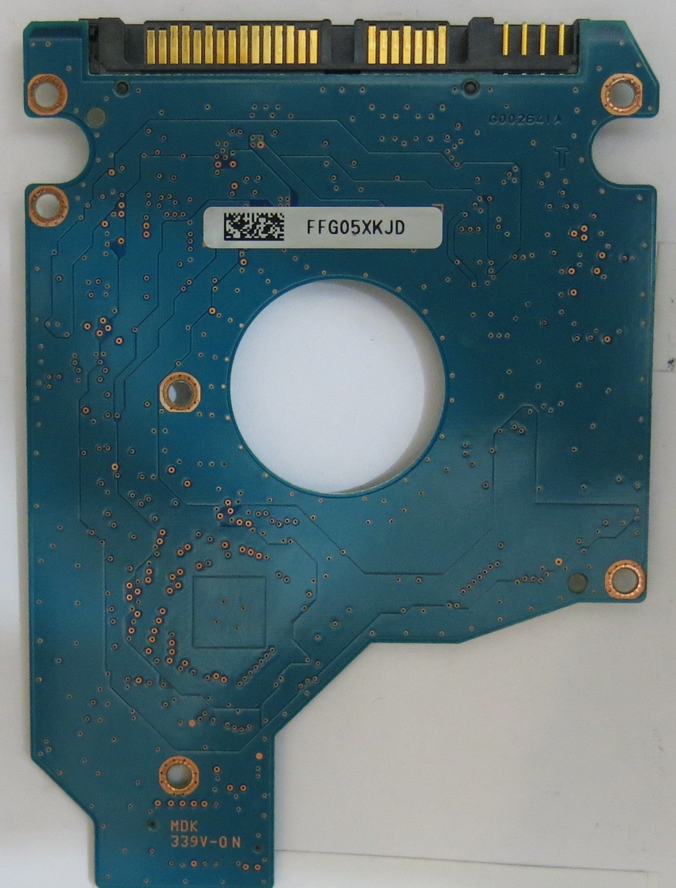 TOSHIBA MK1665GSX HDD2H85 H ZK01 S G002641A PCB