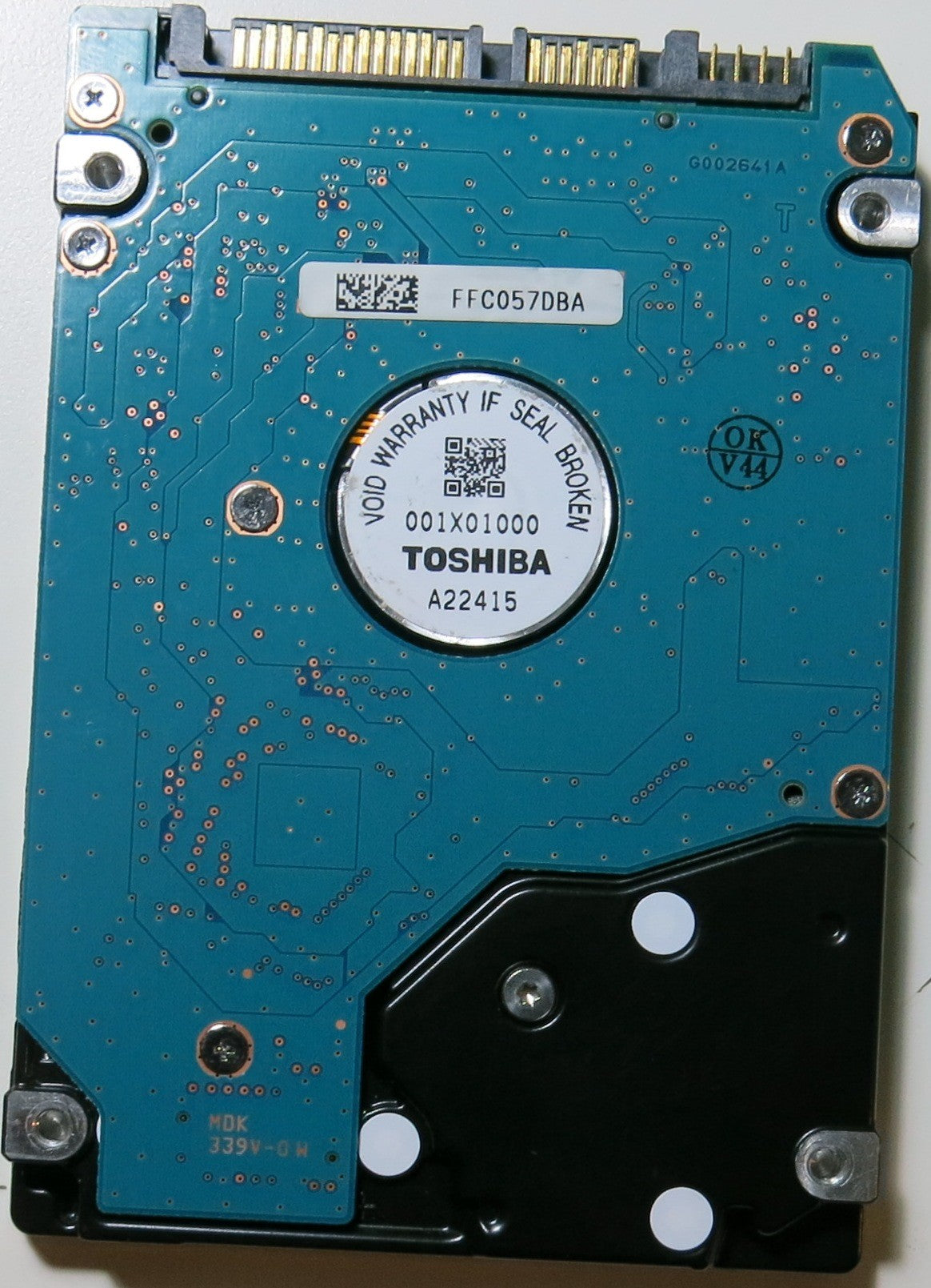 MK1665GSX HDD2H85 H ZK01 S PCB G002641A,  160.GB