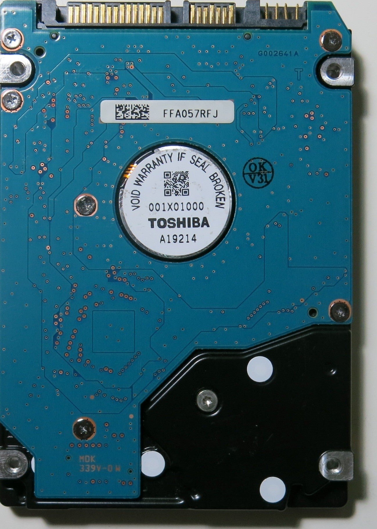 MK1665GSX HDD2H85 H ZK01 S PCB G002641A,  160.GB