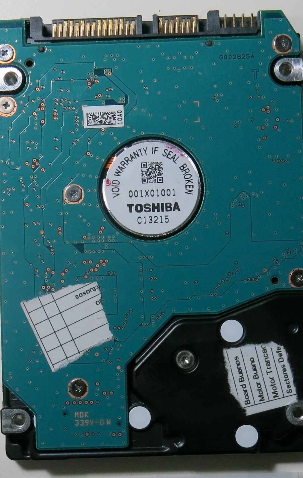 MK1676GSX HDD2J96 H ZK01 T PCB G002825A,  160.GB