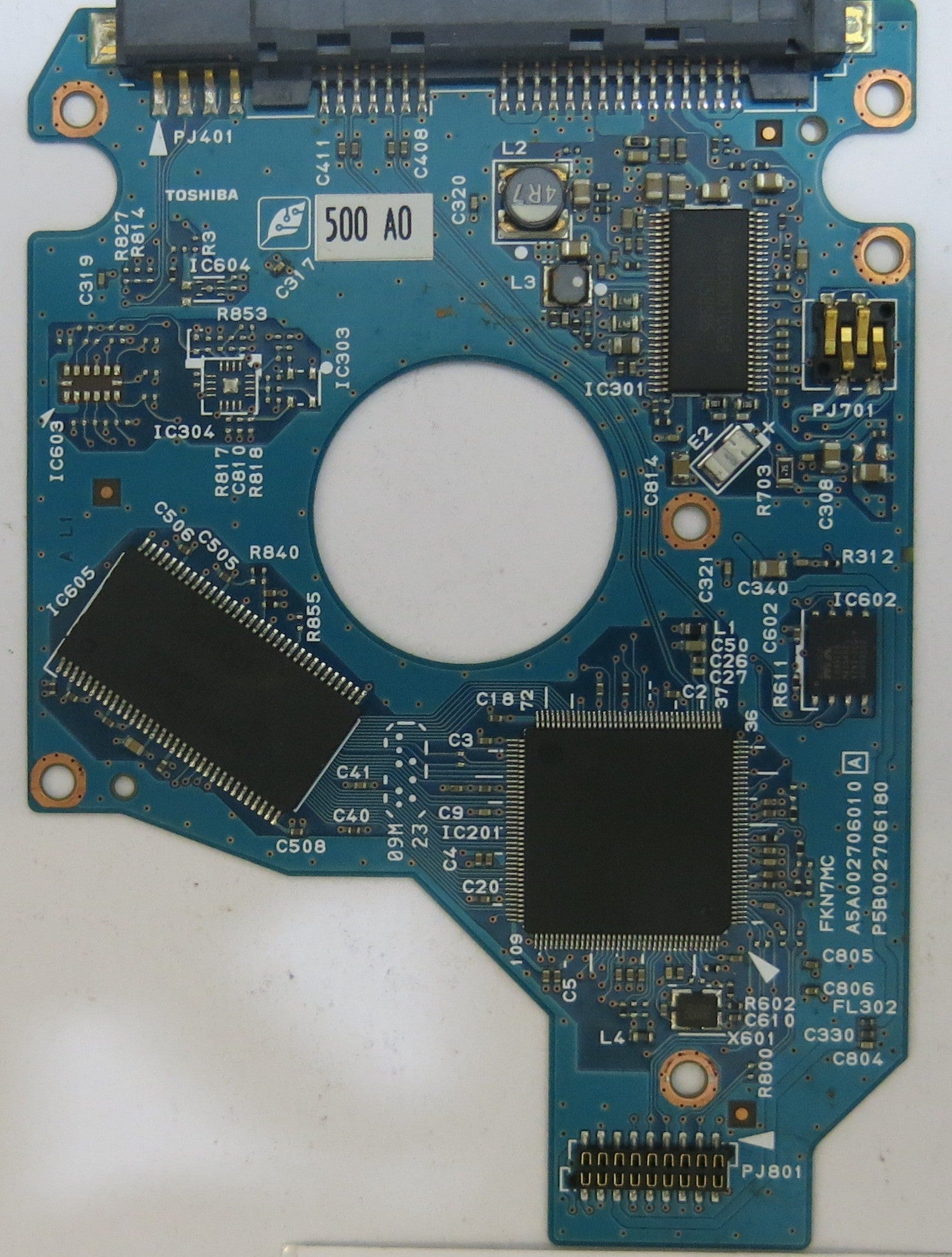 TOSHIBA MK2565GSXV HDD2J14 B UY01 B G002706A PCB