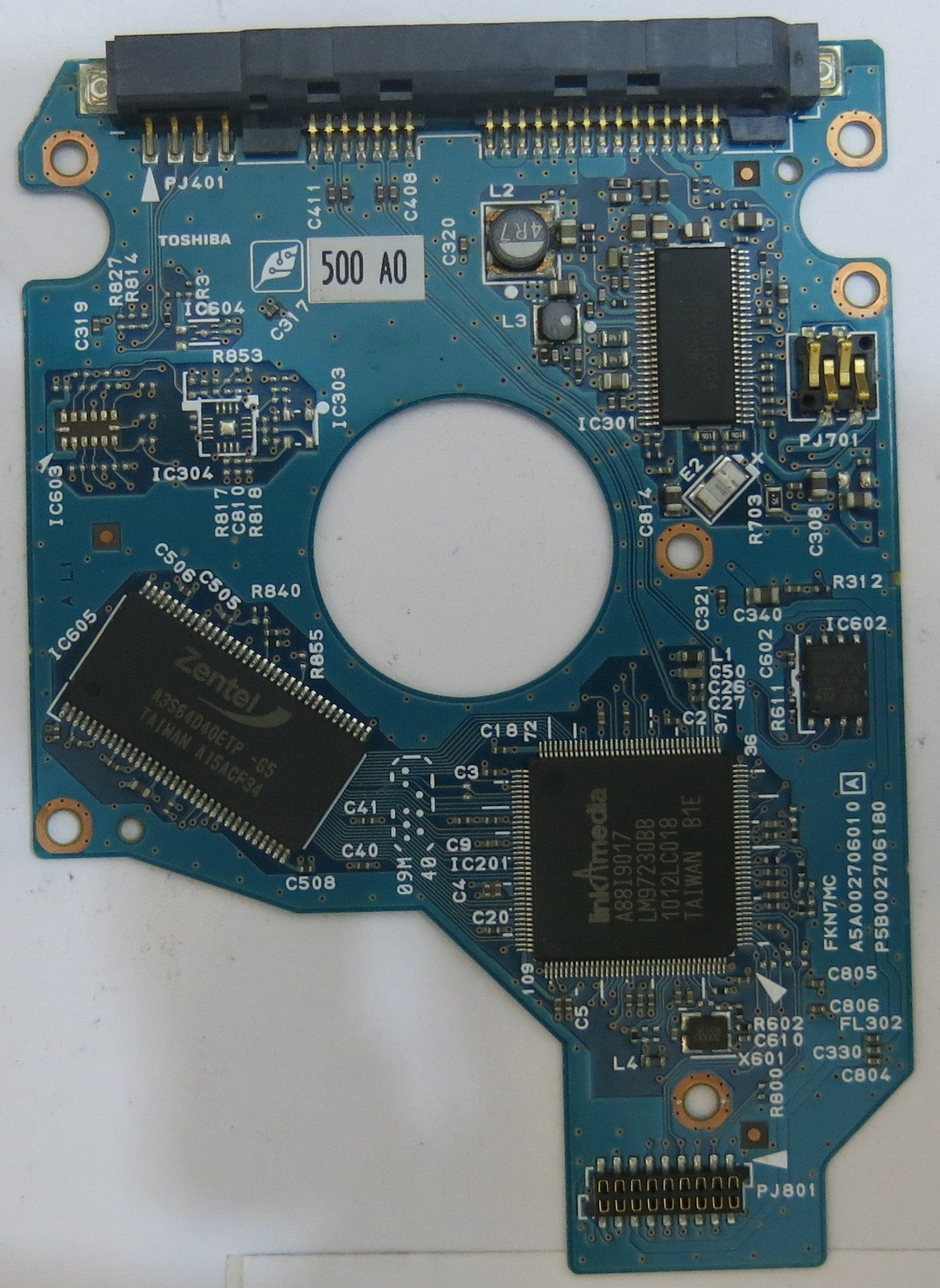 TOSHIBA MK2565GSXV HDD2J14 B UY01 B G002706A PCB