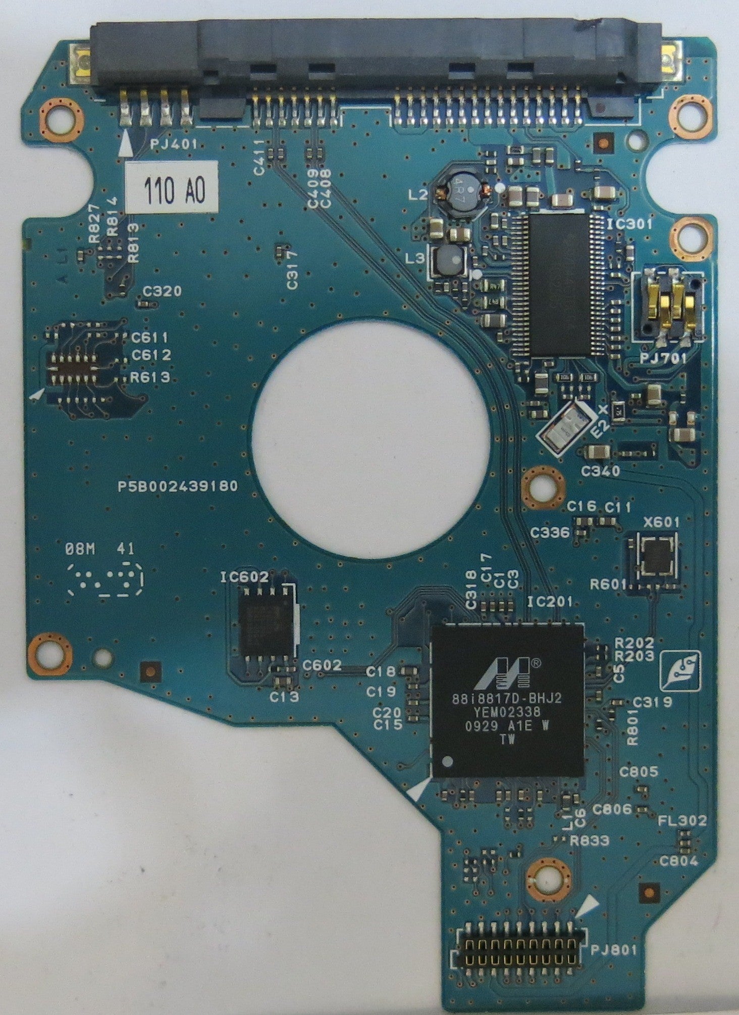 TOSHIBA MK3263GSX HDD2H23 V UL01 T G002439-0A PCB