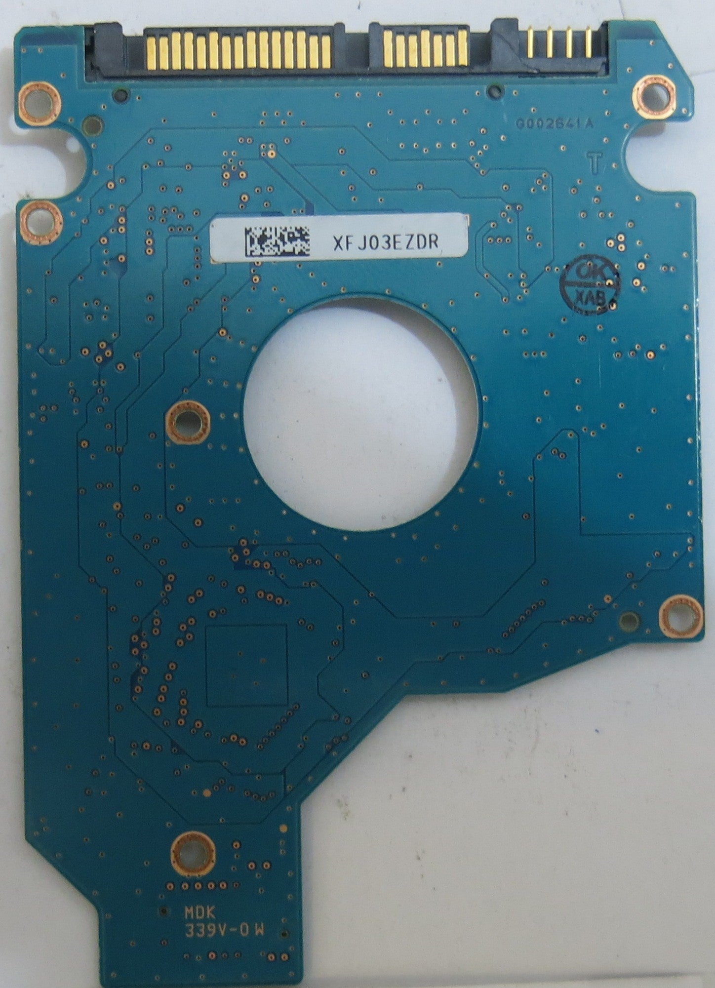 TOSHIBA MK3265GSX HDD2H83 F VLO1 B G002641A PCB