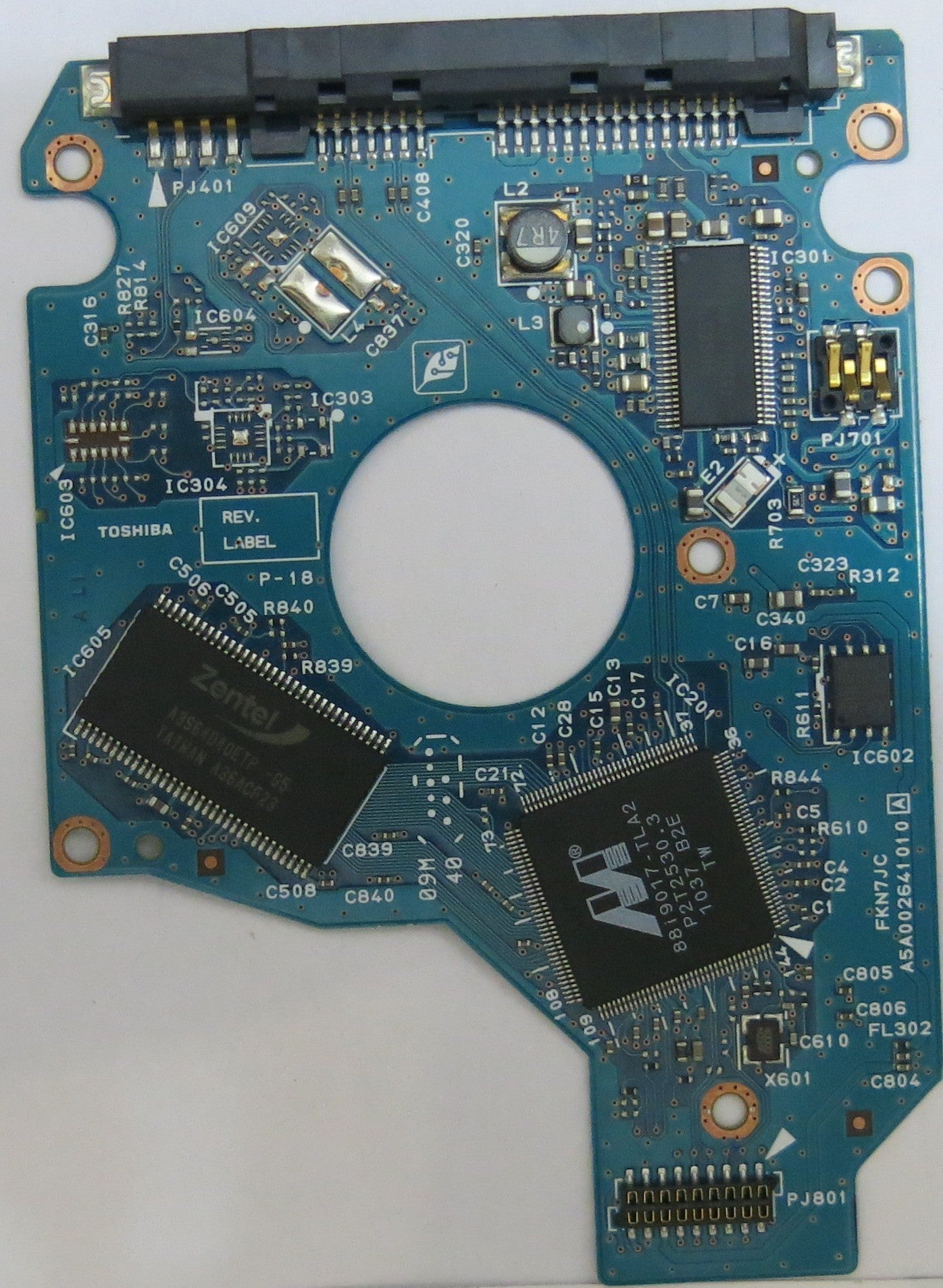 TOSHIBA MK3265GSX HDD2H83 H ZK01 B  G002641A PCB