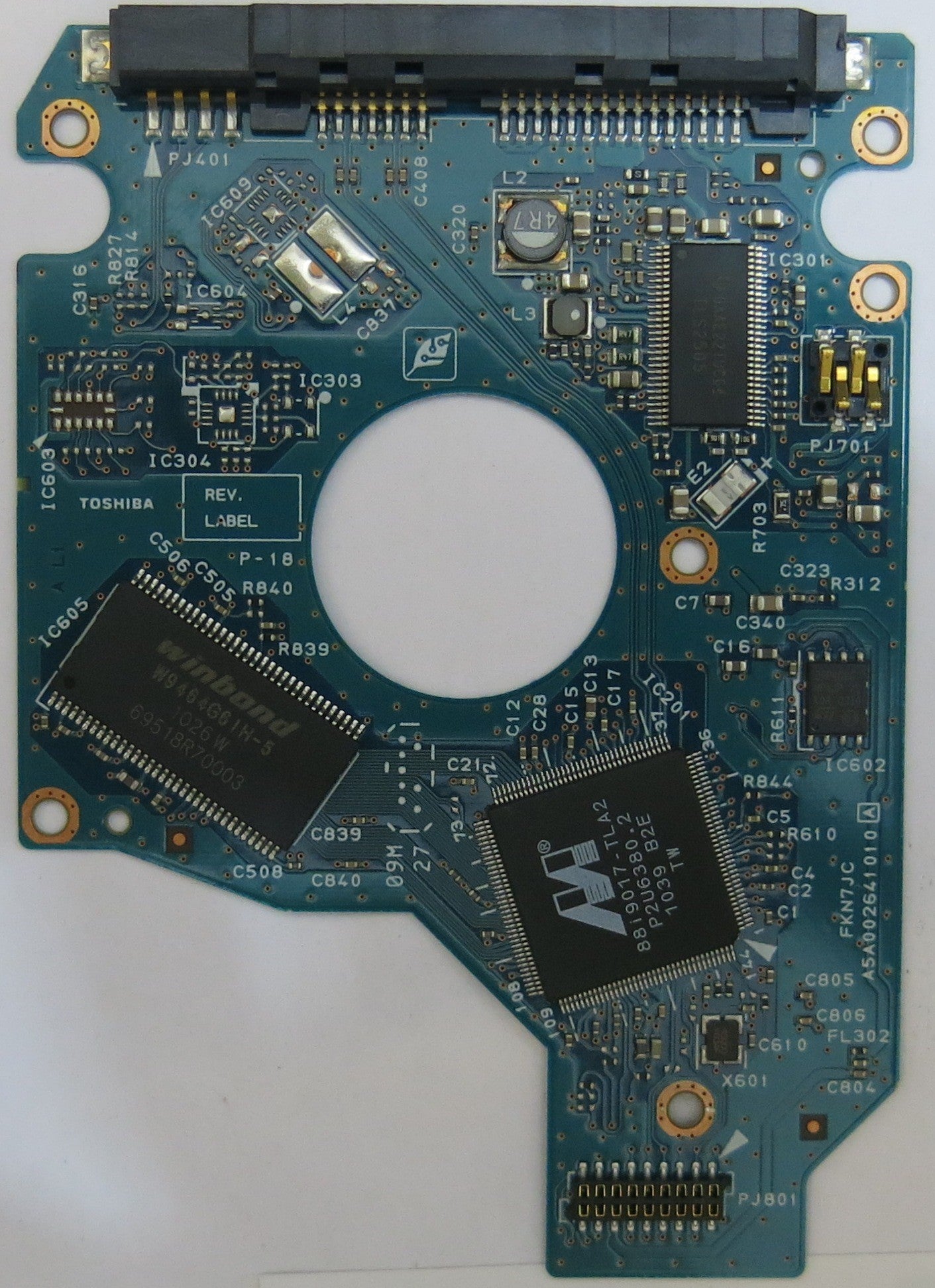 TOSHIBA MK3265GSX HDD2H83 H ZK01 B  G002641A PCB