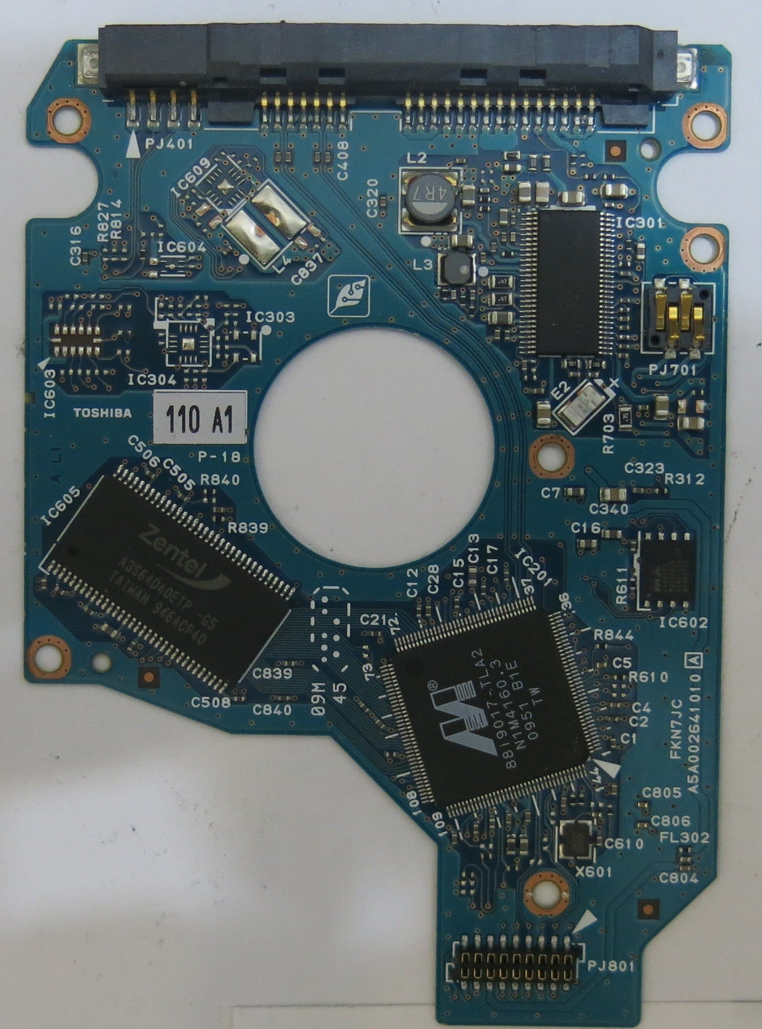 TOSHIBA MK3265GSX HDD2H83 S ZLO1 S G002641A PCB