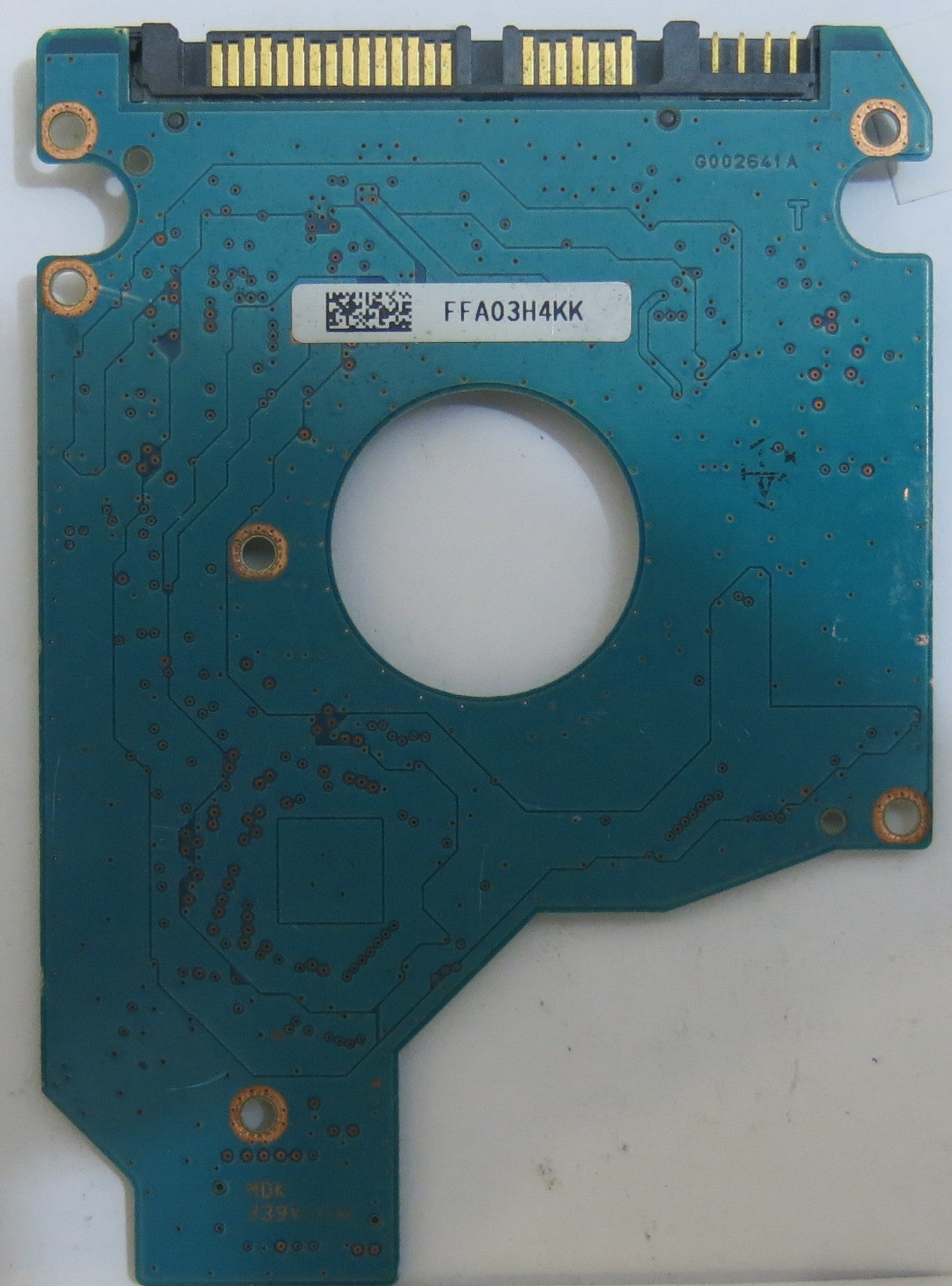 TOSHIBA MK3265GSX HDD2H83 S ZLO1 S G002641A PCB